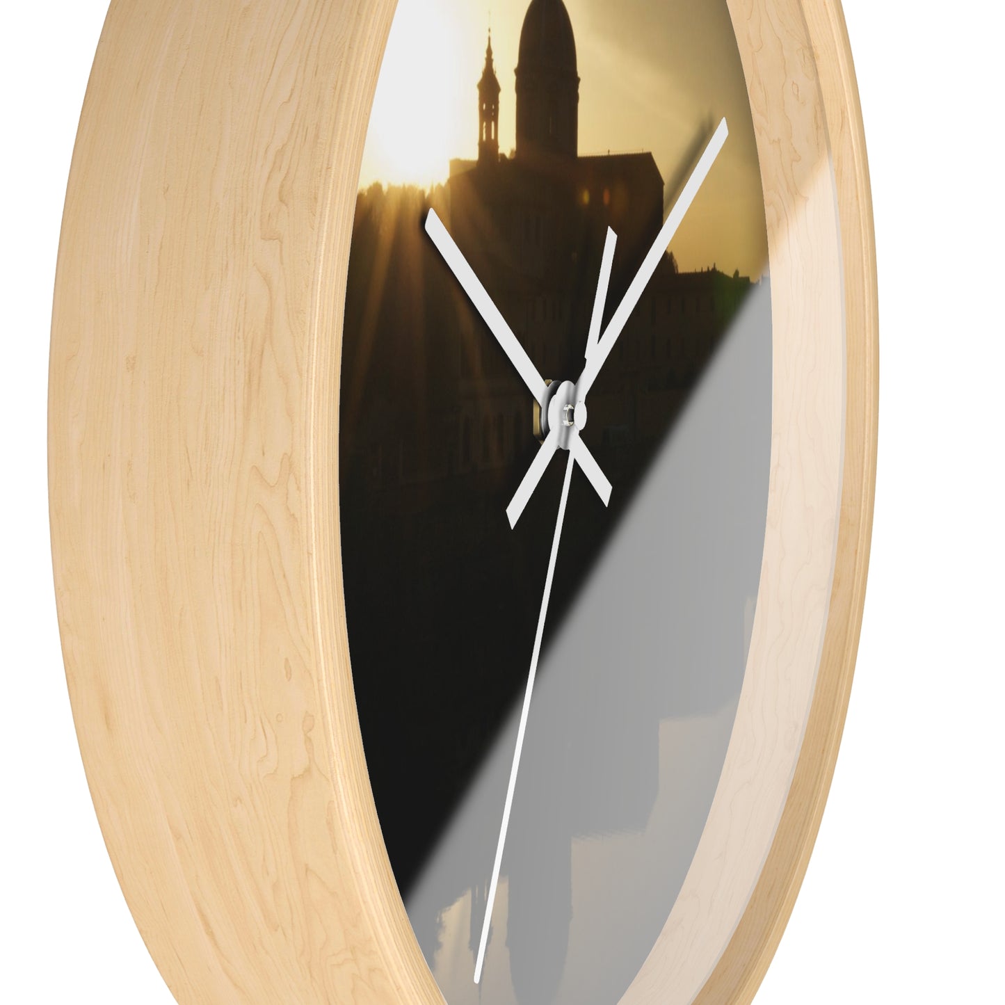Italy sunset -Wall clock