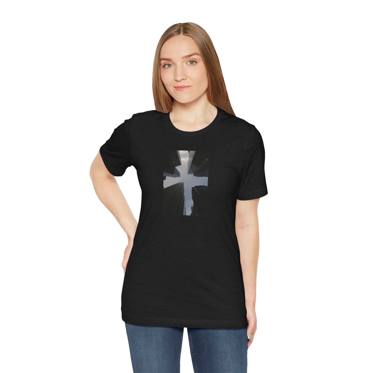 NYC UP- Black - Unisex Jersey Short Sleeve Tee