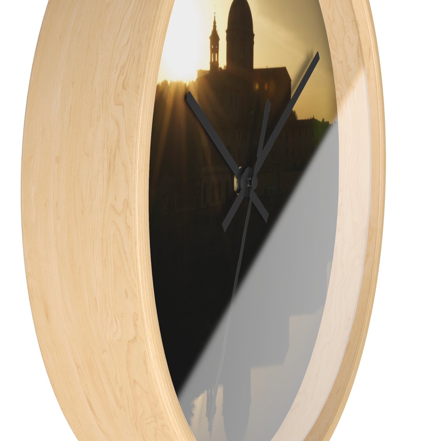 Italy sunset -Wall clock