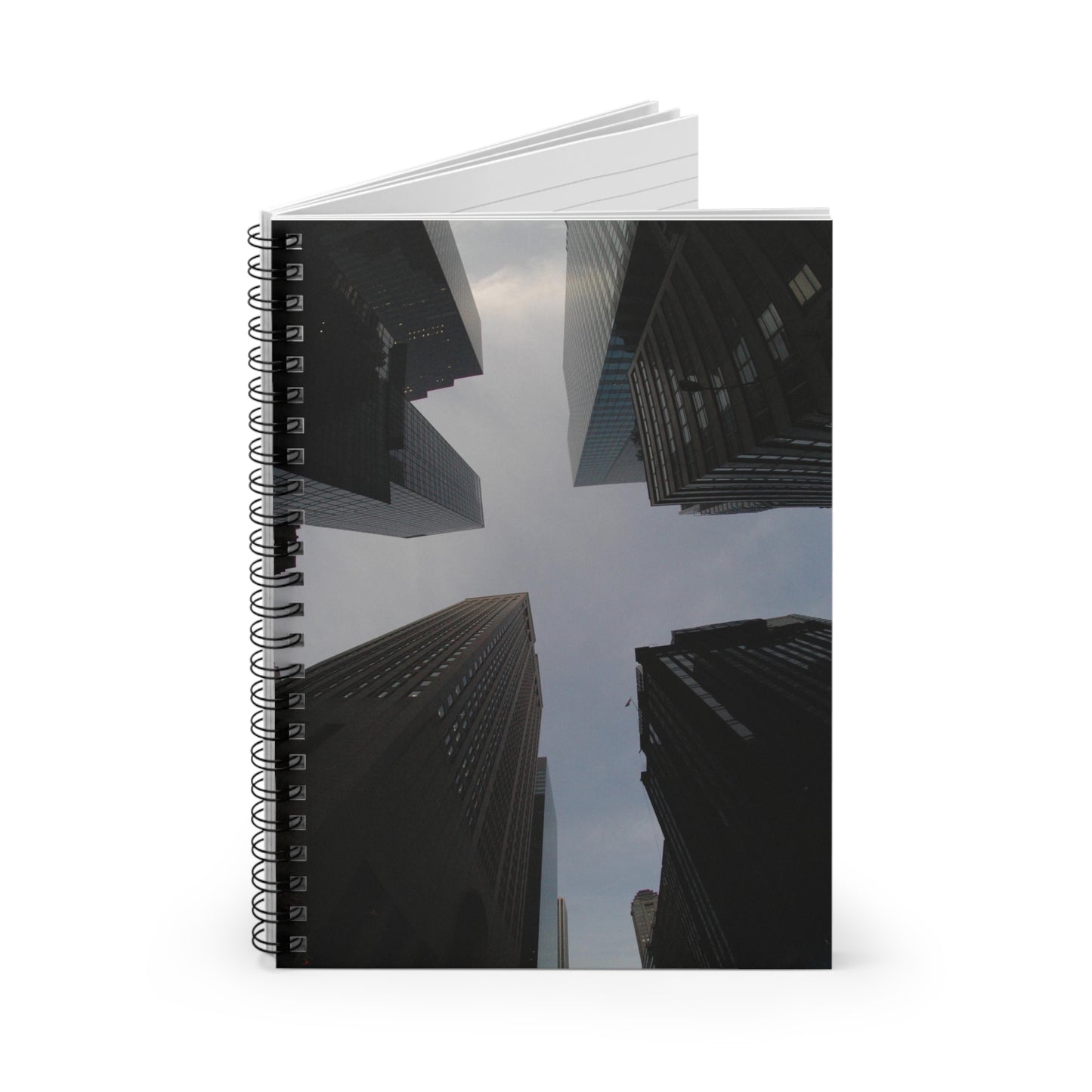 NYC - UP  at Buildings- Spiral Notebook - Ruled Line