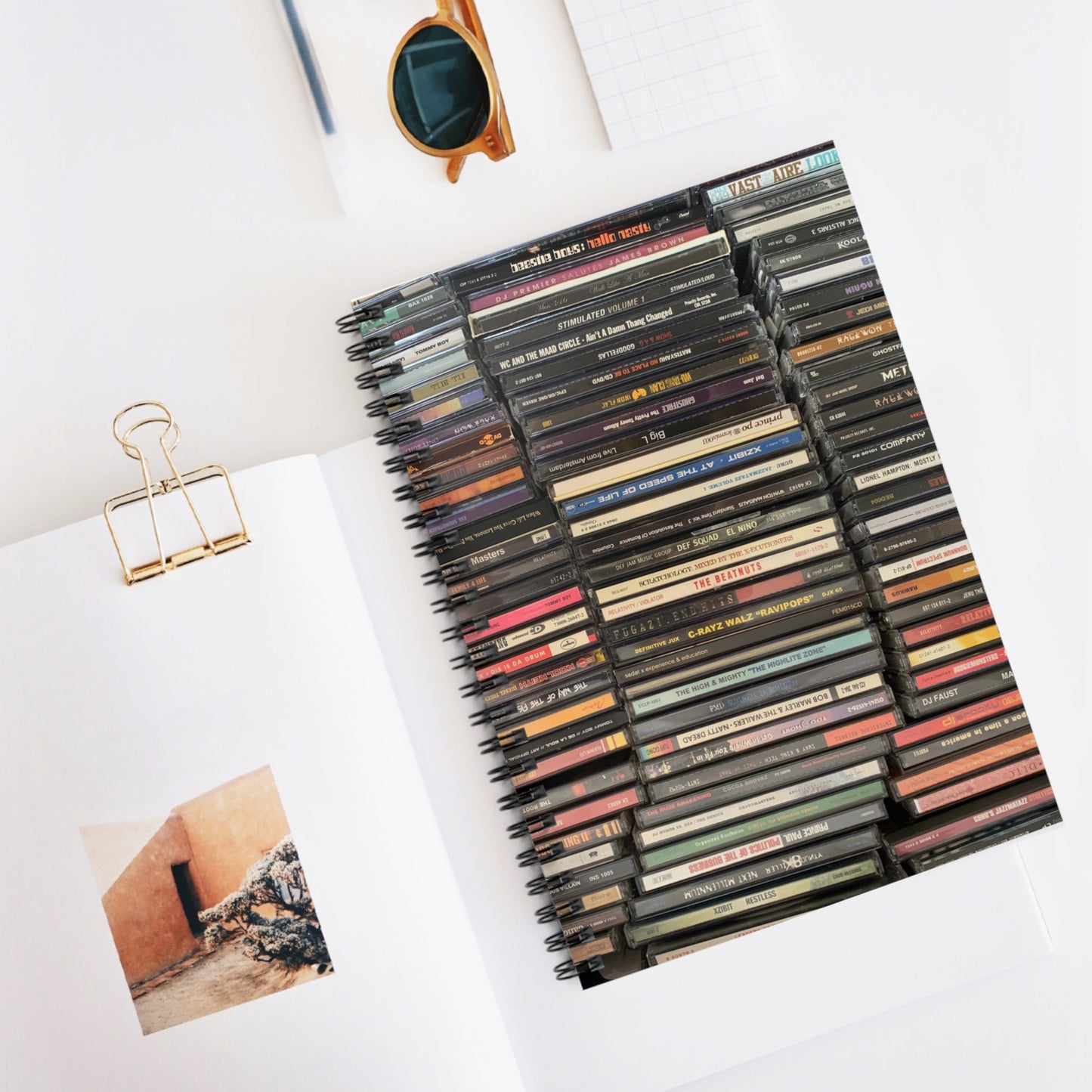 CD Collection 02-Spiral Notebook - Ruled Line