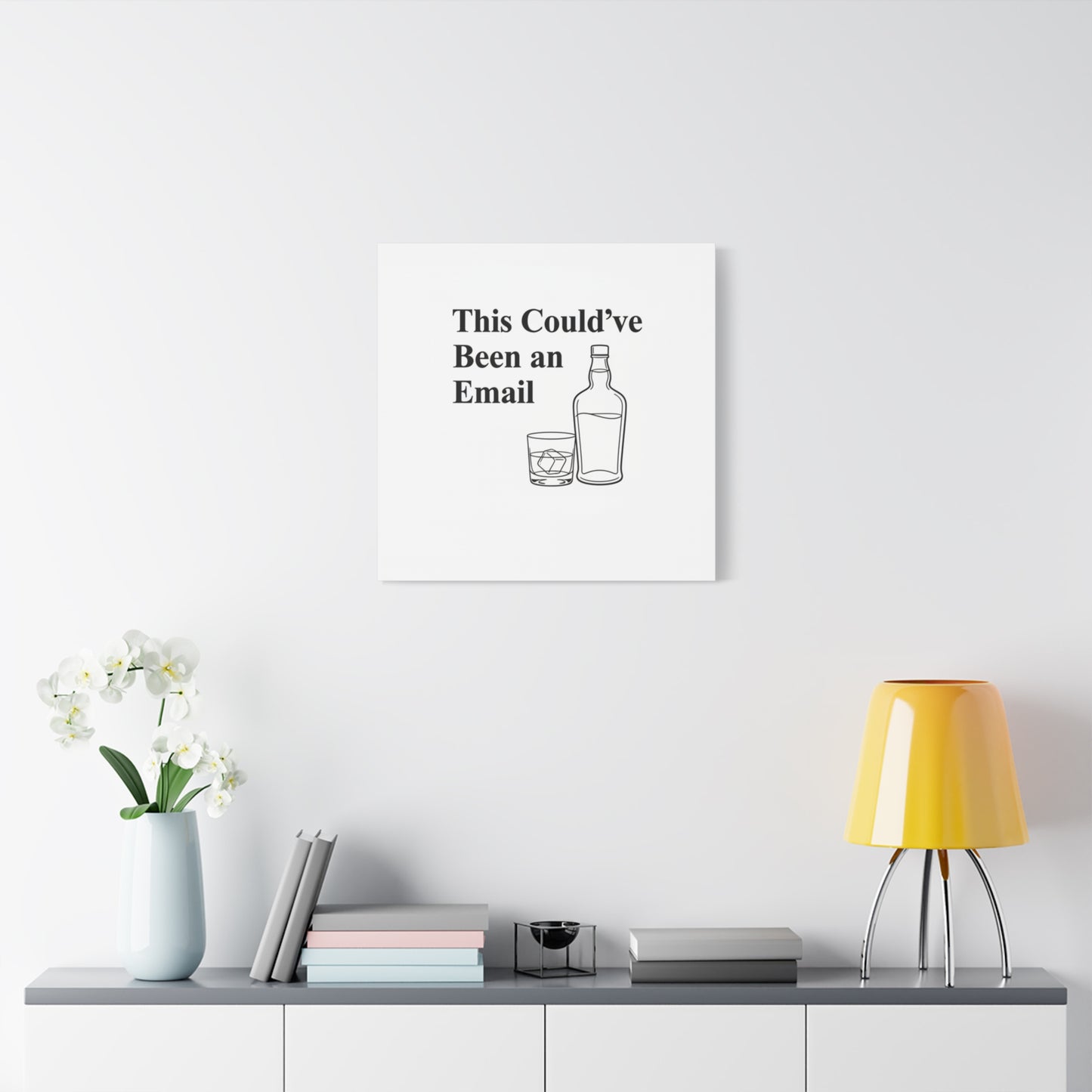 This Could've Been an Email Canvas | meeting meme, office humor