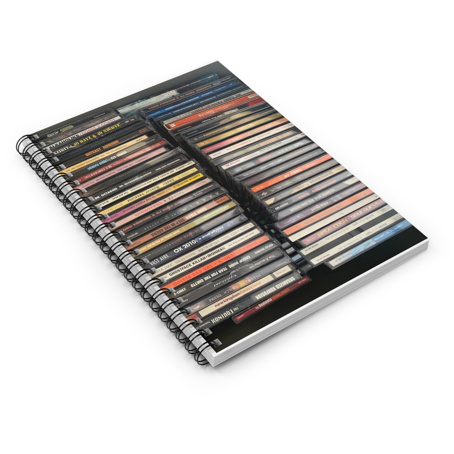 CD collection 01-Spiral Notebook - Ruled Line