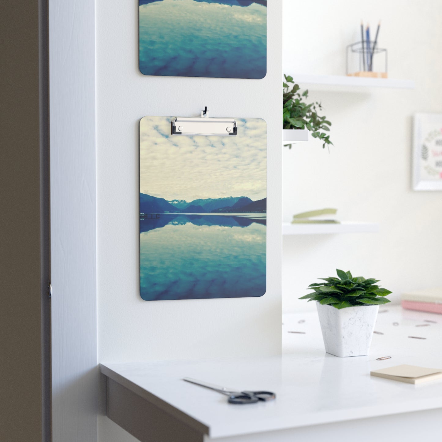 New Zealand  Water Reflection - Clipboard