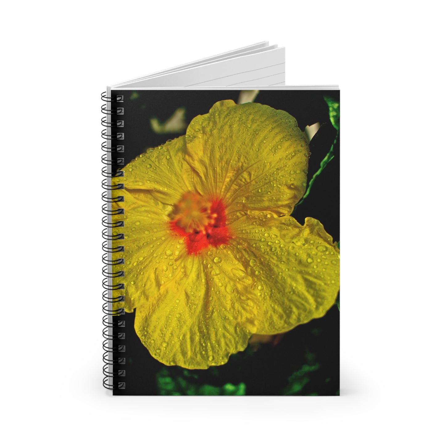 Hawaii Yellow Flower- Spiral Notebook - Ruled Line