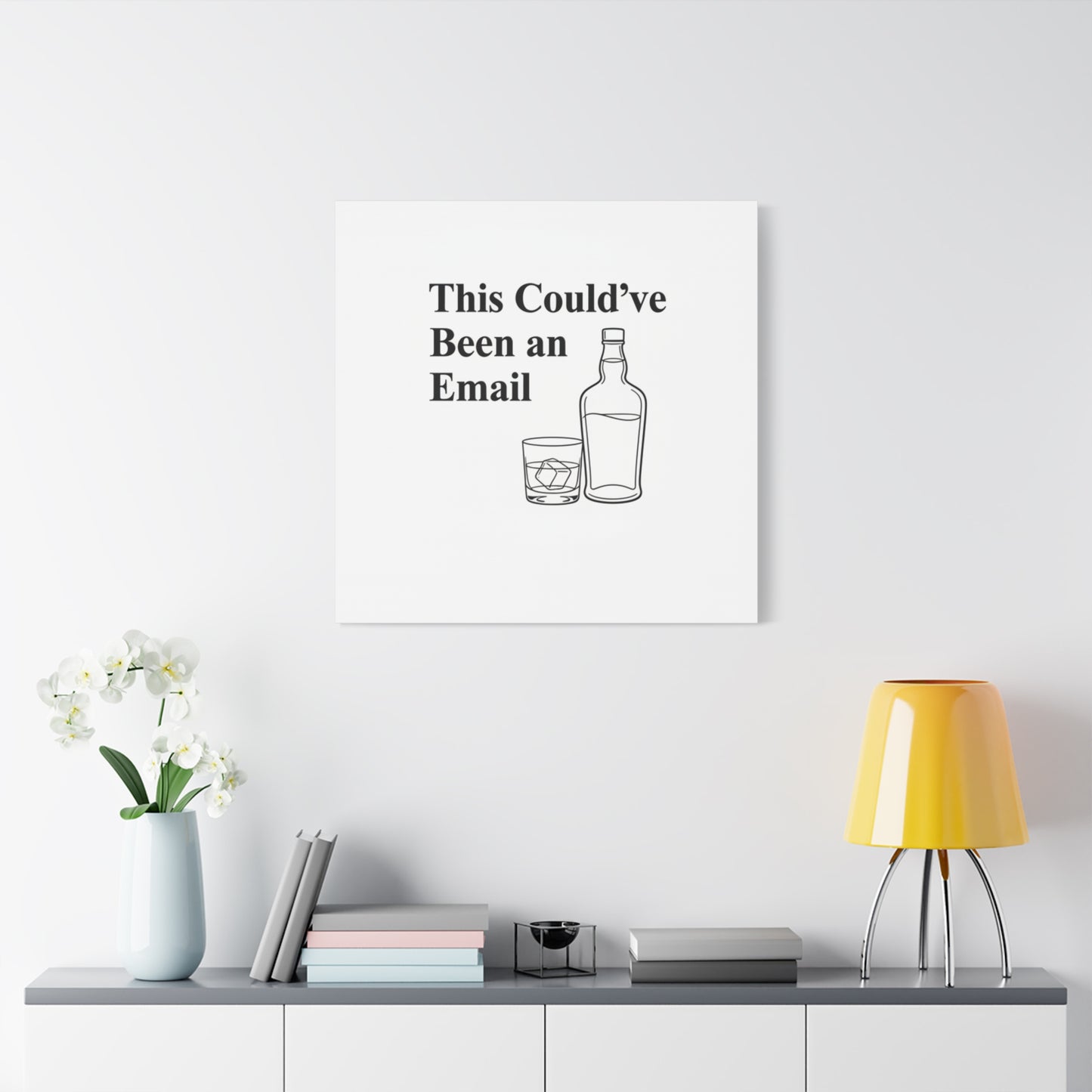This Could've Been an Email Canvas | meeting meme, office humor