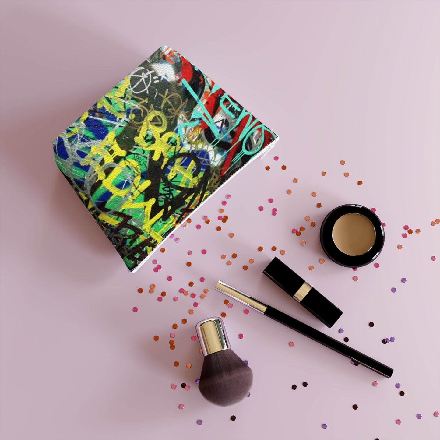 NYC  Art Bag- Cotton Cosmetic Bag