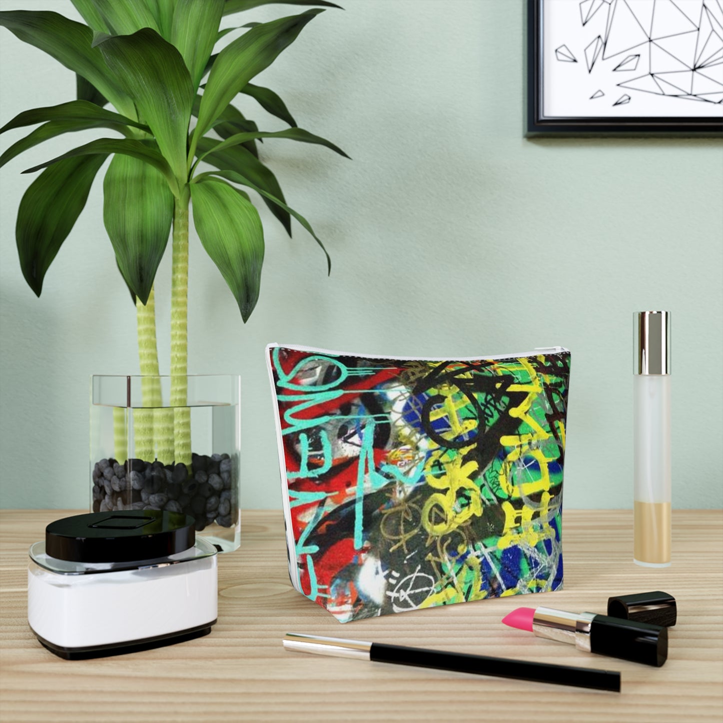 NYC  Art Bag- Cotton Cosmetic Bag