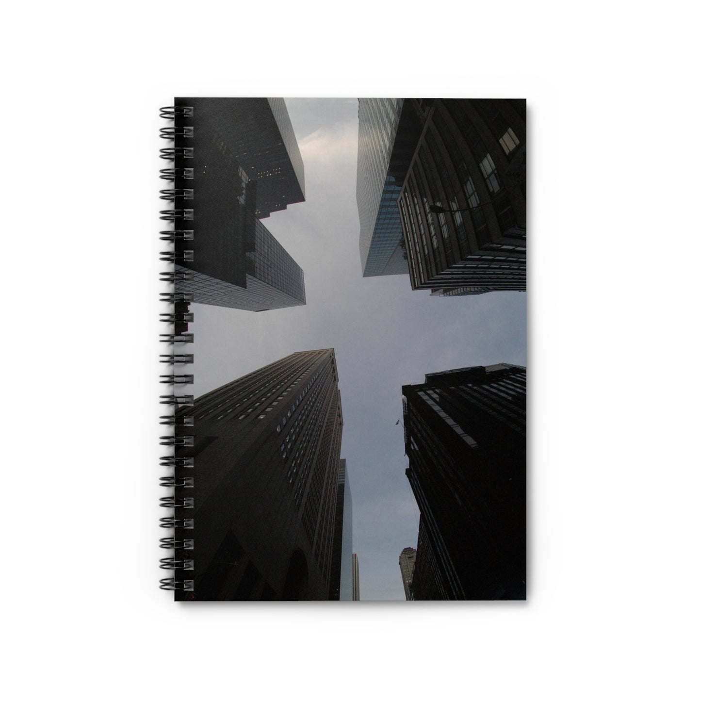 NYC - UP  at Buildings- Spiral Notebook - Ruled Line