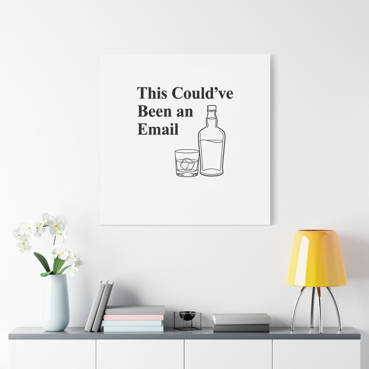 This Could've Been an Email Canvas | meeting meme, office humor
