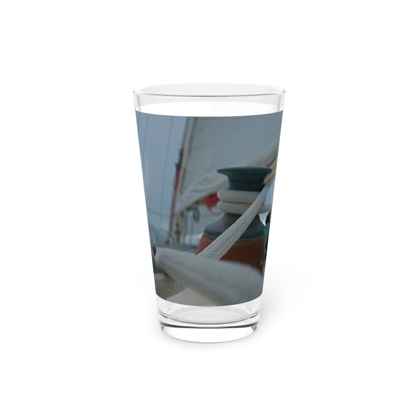 SF Bay Boat lines -Pint Glass, 16oz