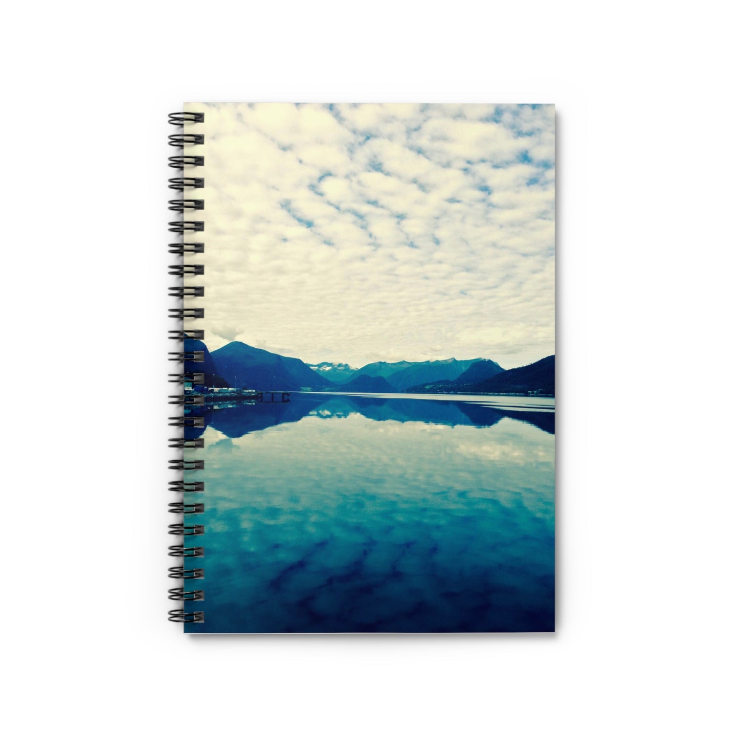 New Zealand Reflection--Spiral Notebook - Ruled Line