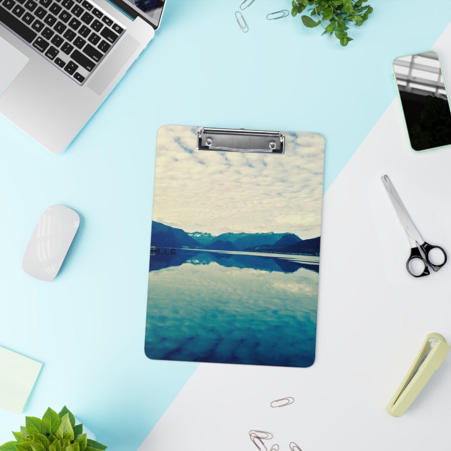 New Zealand  Water Reflection - Clipboard