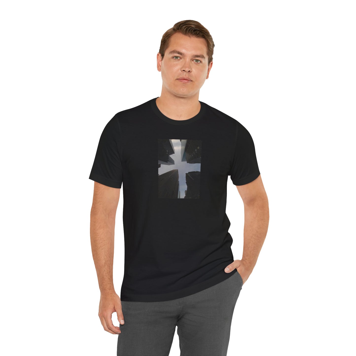 NYC UP- Black - Unisex Jersey Short Sleeve Tee