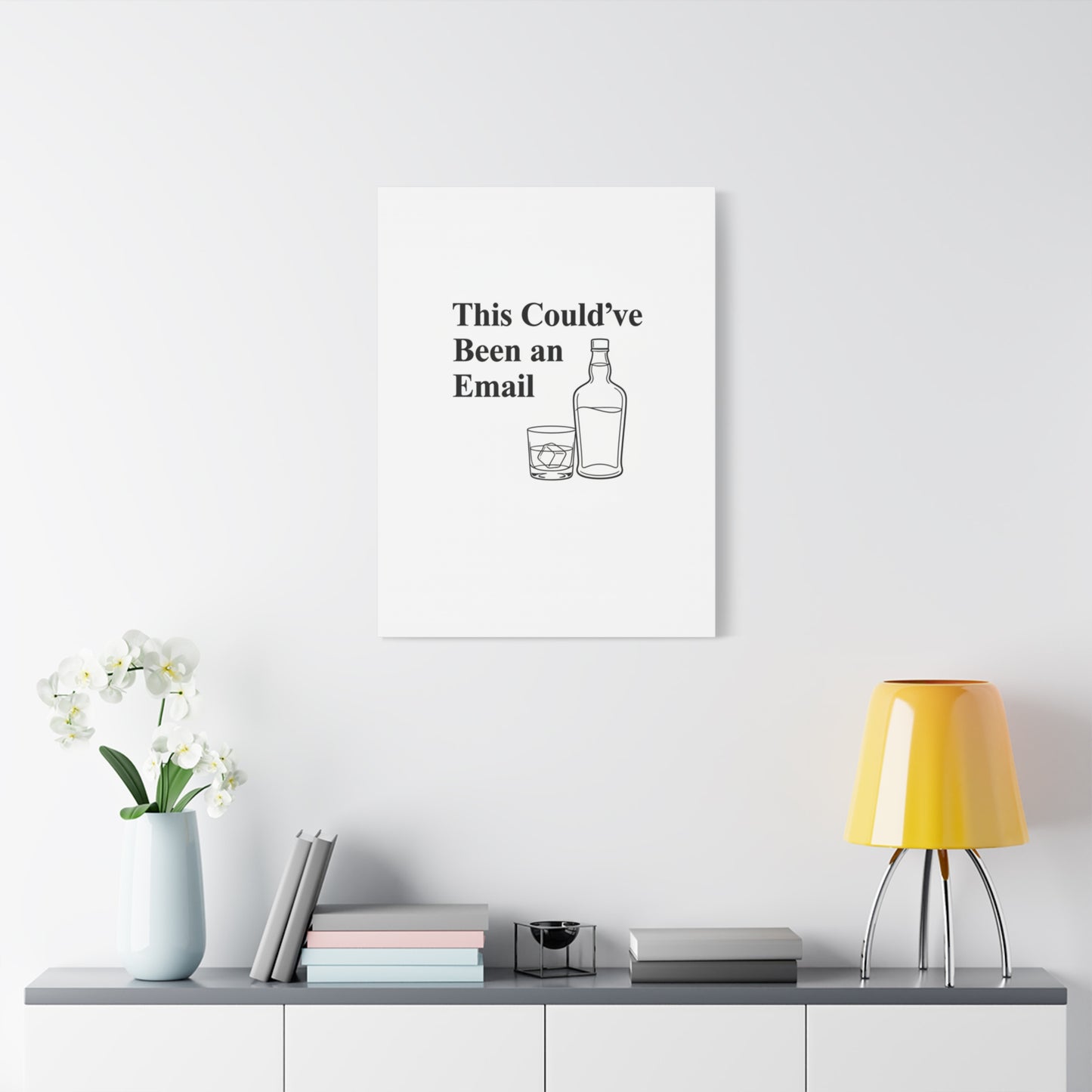 This Could've Been an Email Canvas | meeting meme, office humor