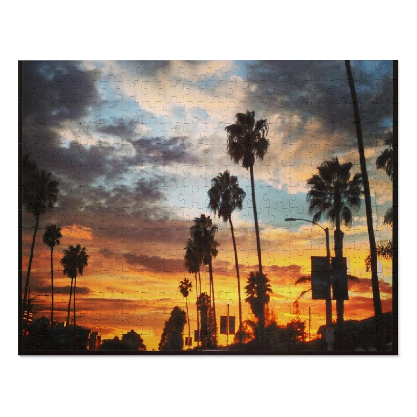 California Sunset --Jigsaw Puzzle (30, 110, 252, 500,1000-Piece)