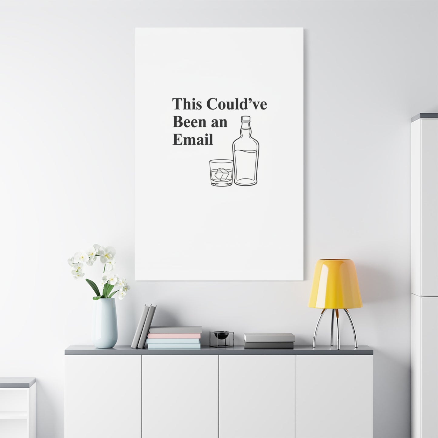 This Could've Been an Email Canvas | meeting meme, office humor