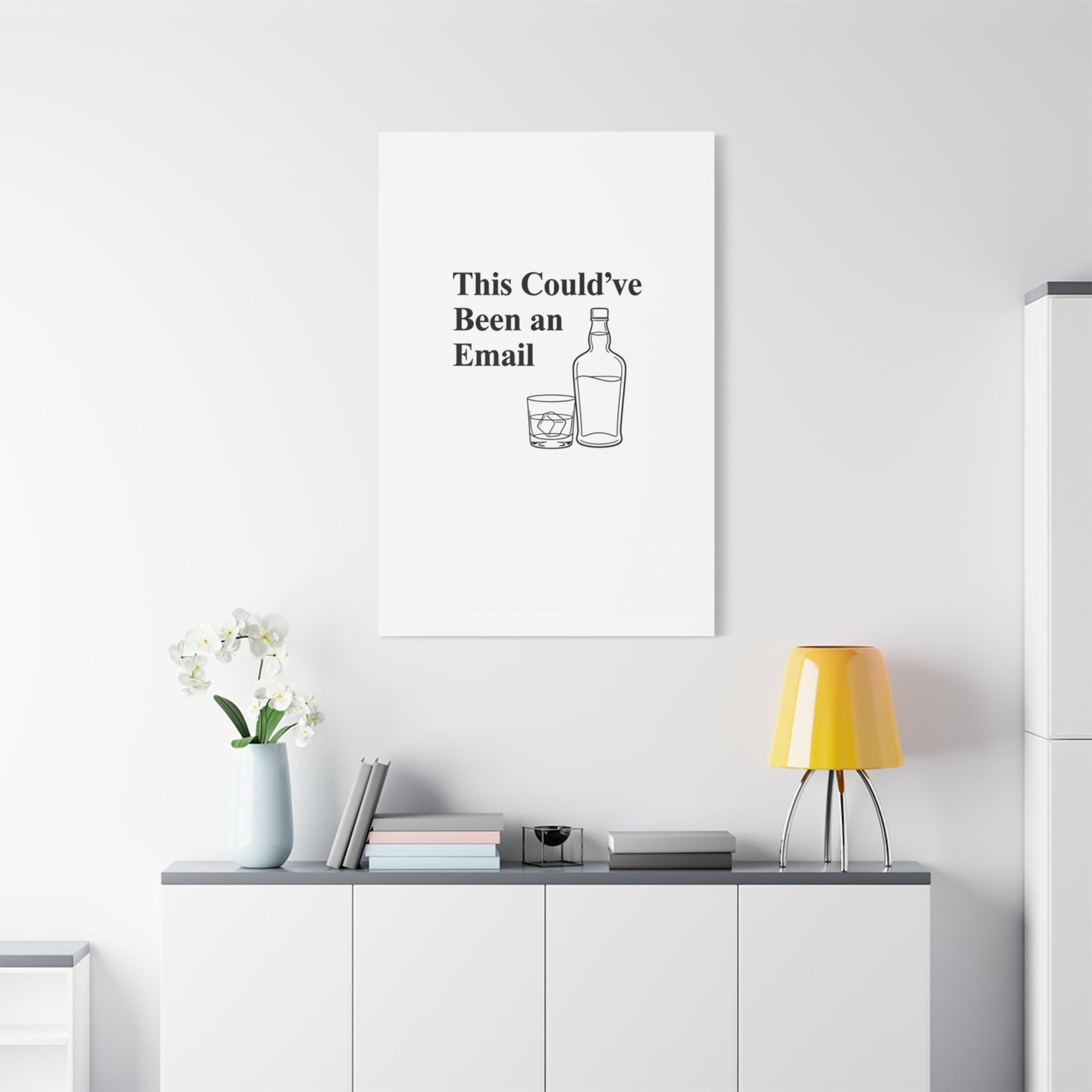 This Could've Been an Email Canvas | meeting meme, office humor