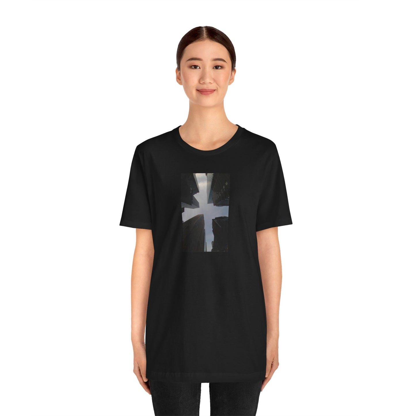 NYC UP- Black - Unisex Jersey Short Sleeve Tee