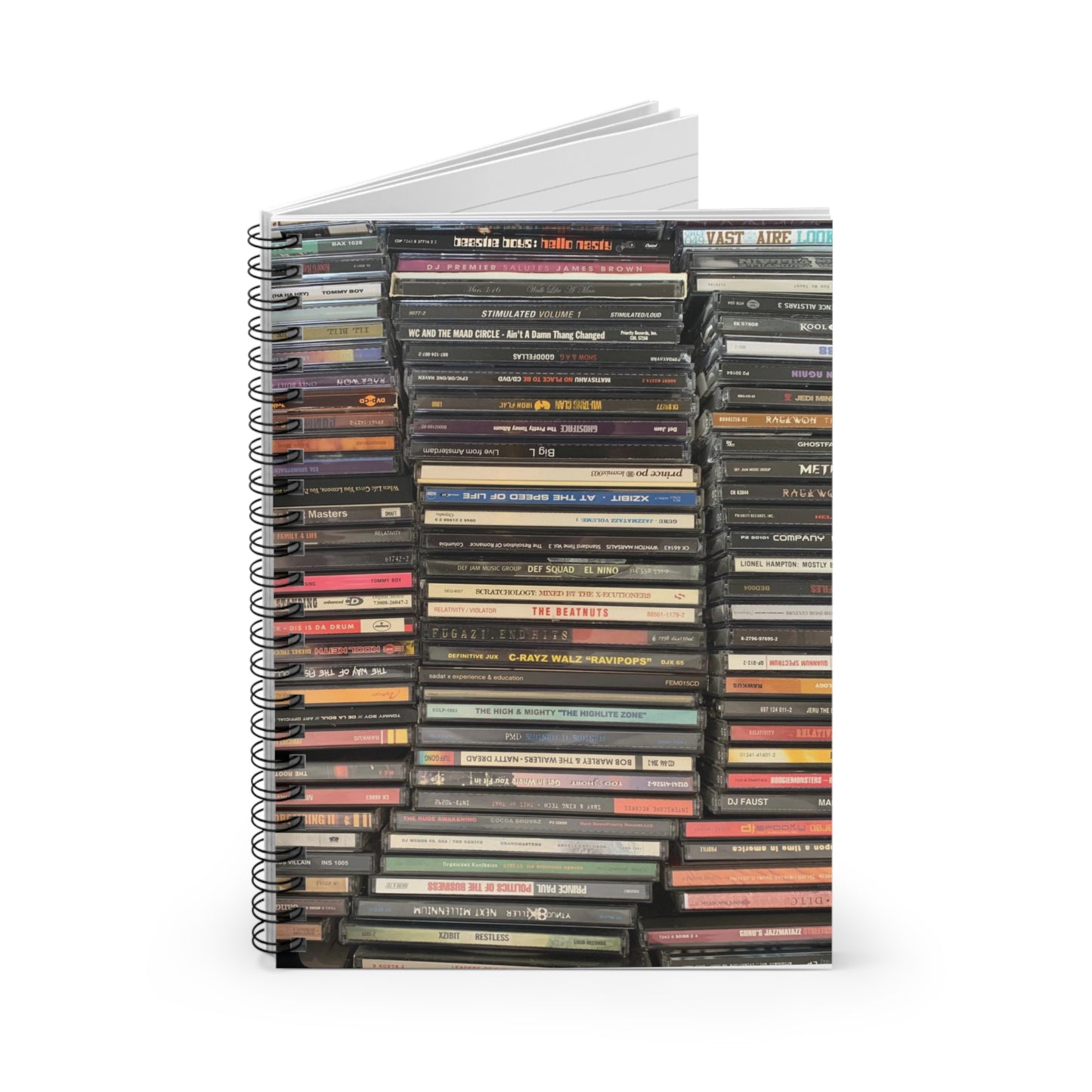 CD Collection 02-Spiral Notebook - Ruled Line