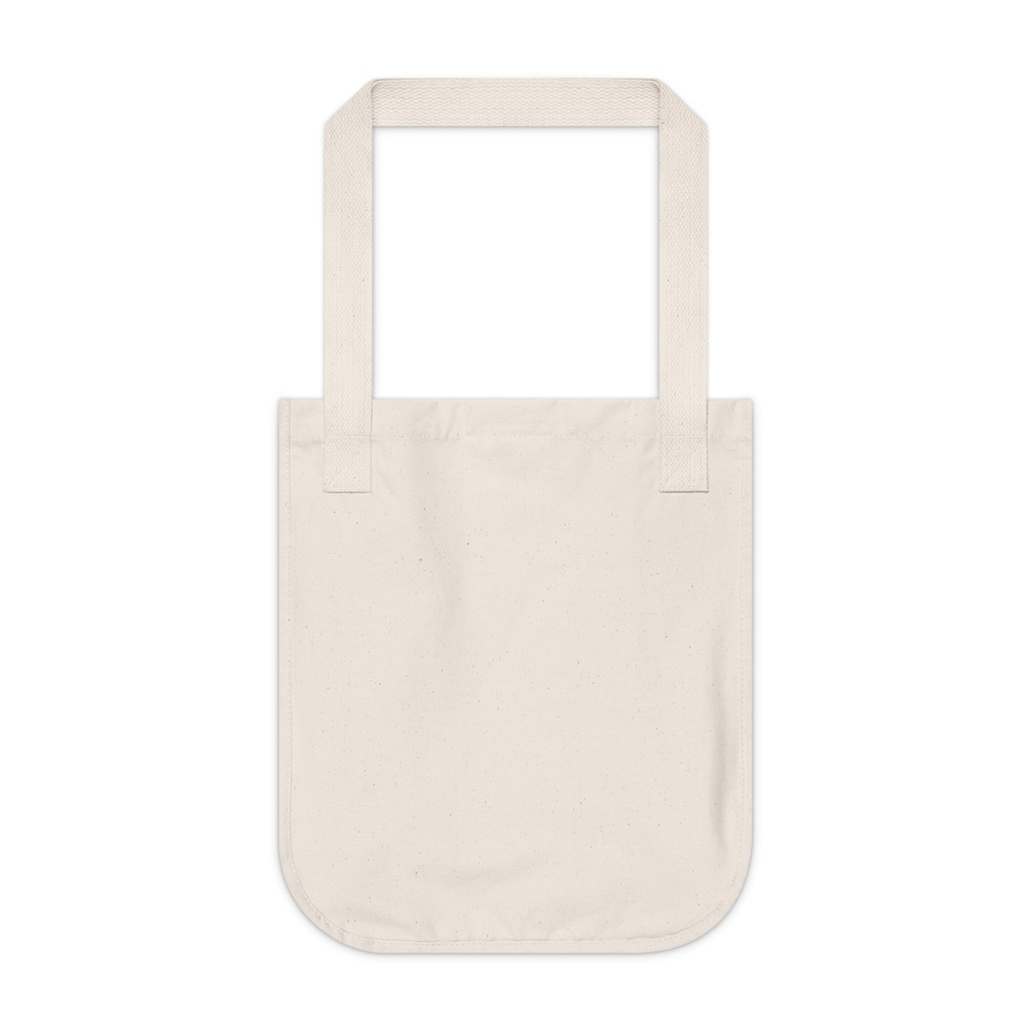 Buddha in Green --Organic Canvas Tote Bag