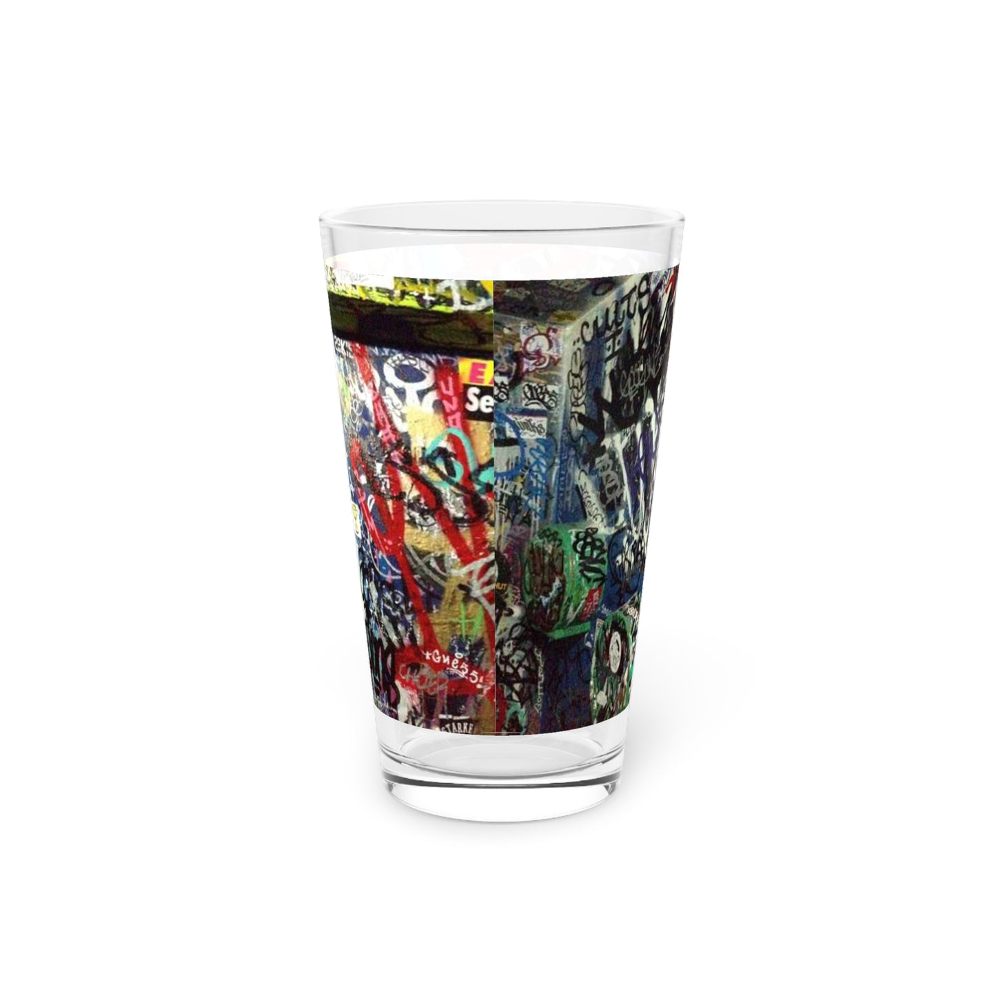 NYC graffiti-Pint Glass, 16oz