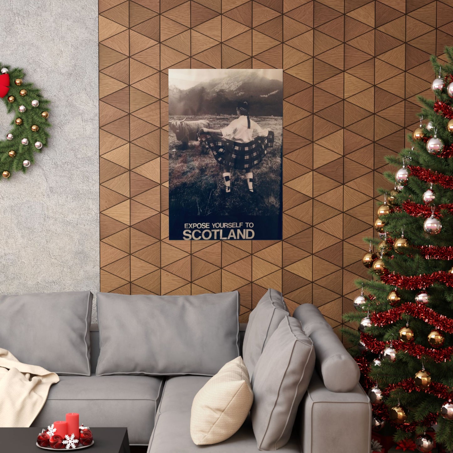 SCOTLAND -Matte Vertical Poster