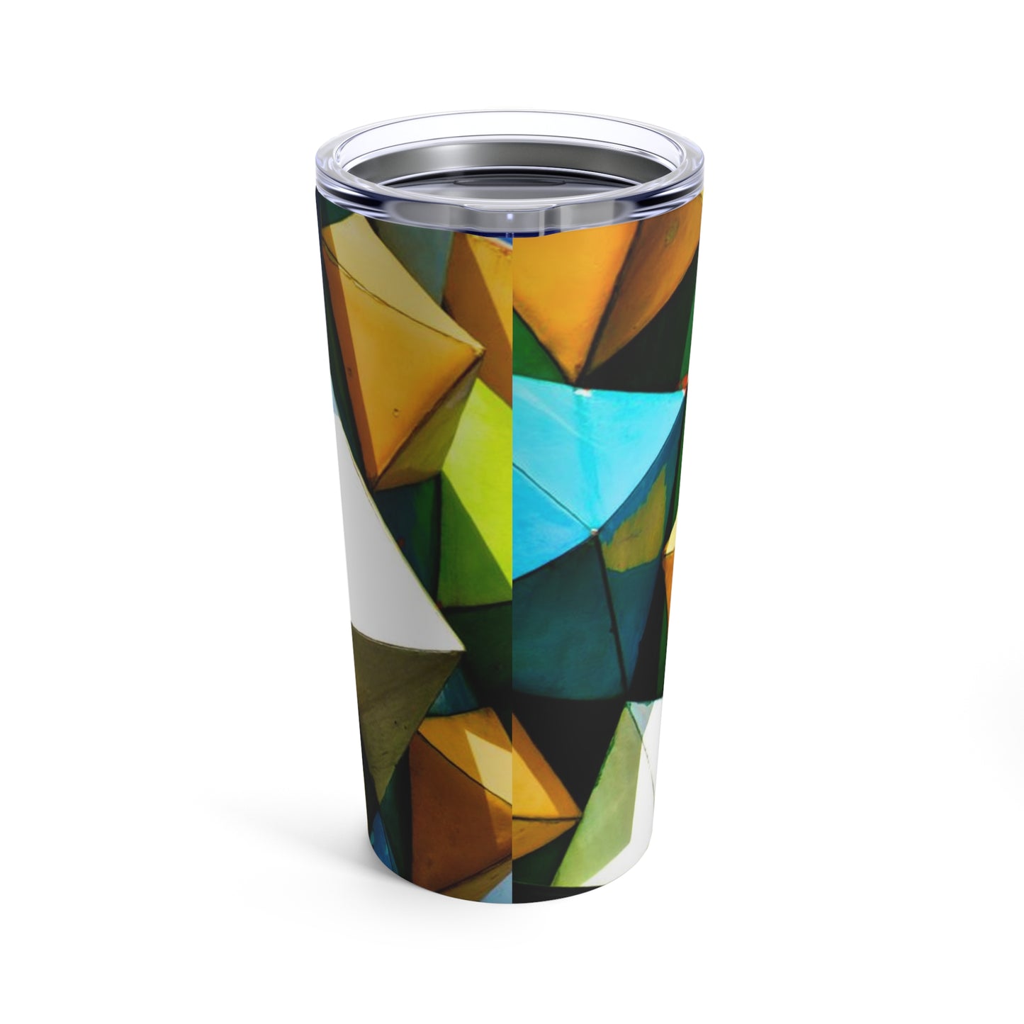 Russia- Geometric Shapes -Tumbler 20oz