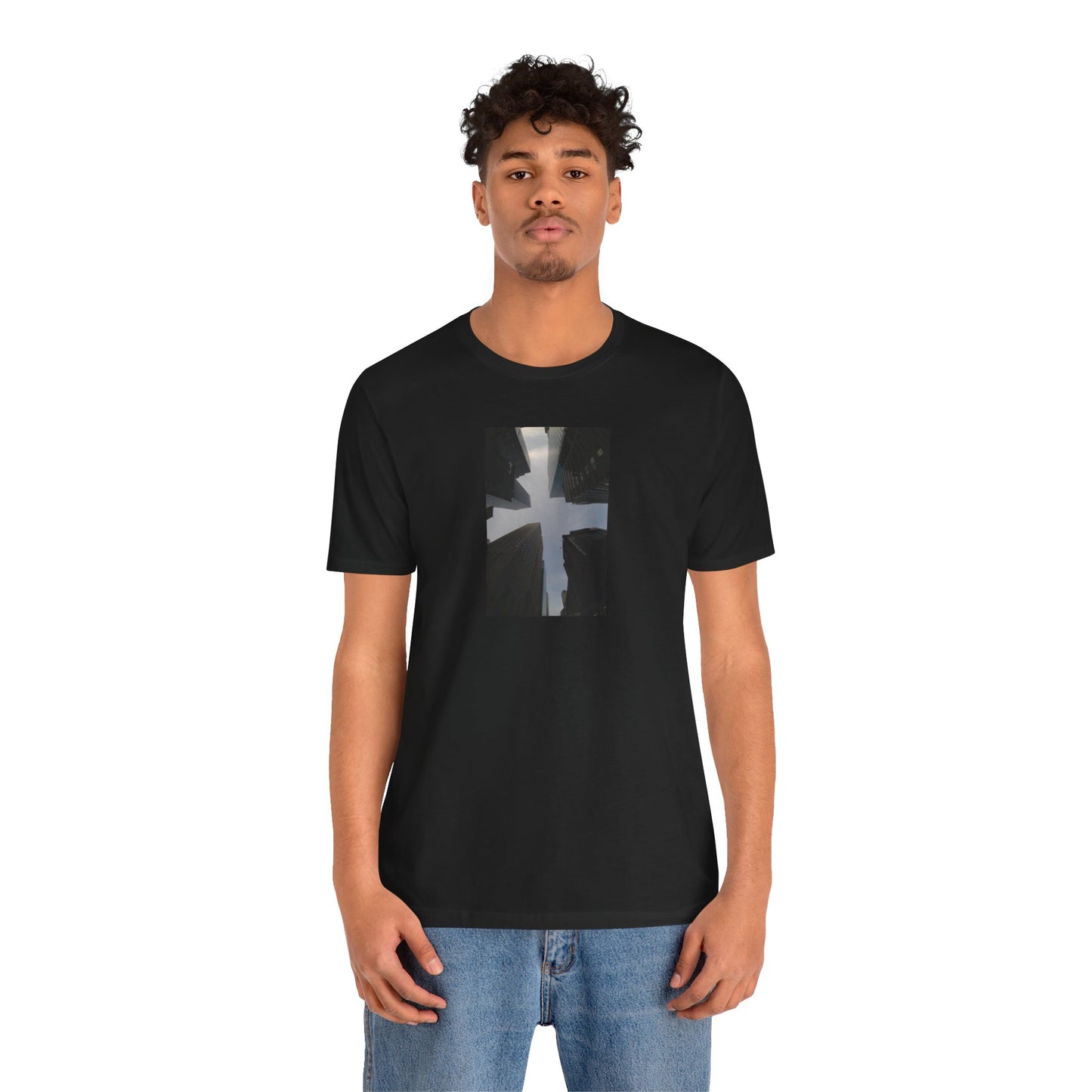 NYC UP- Black - Unisex Jersey Short Sleeve Tee