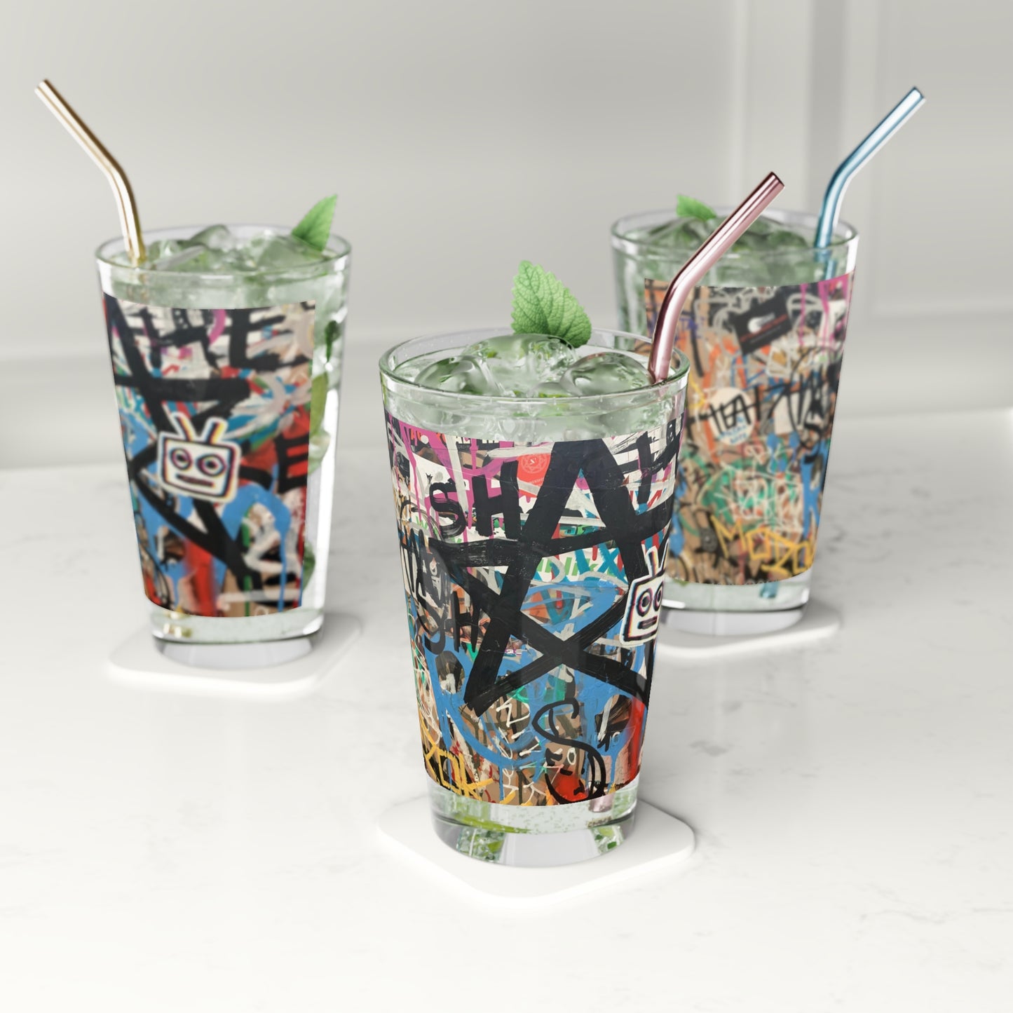Graf Glass 02- Pint Glass, 16oz