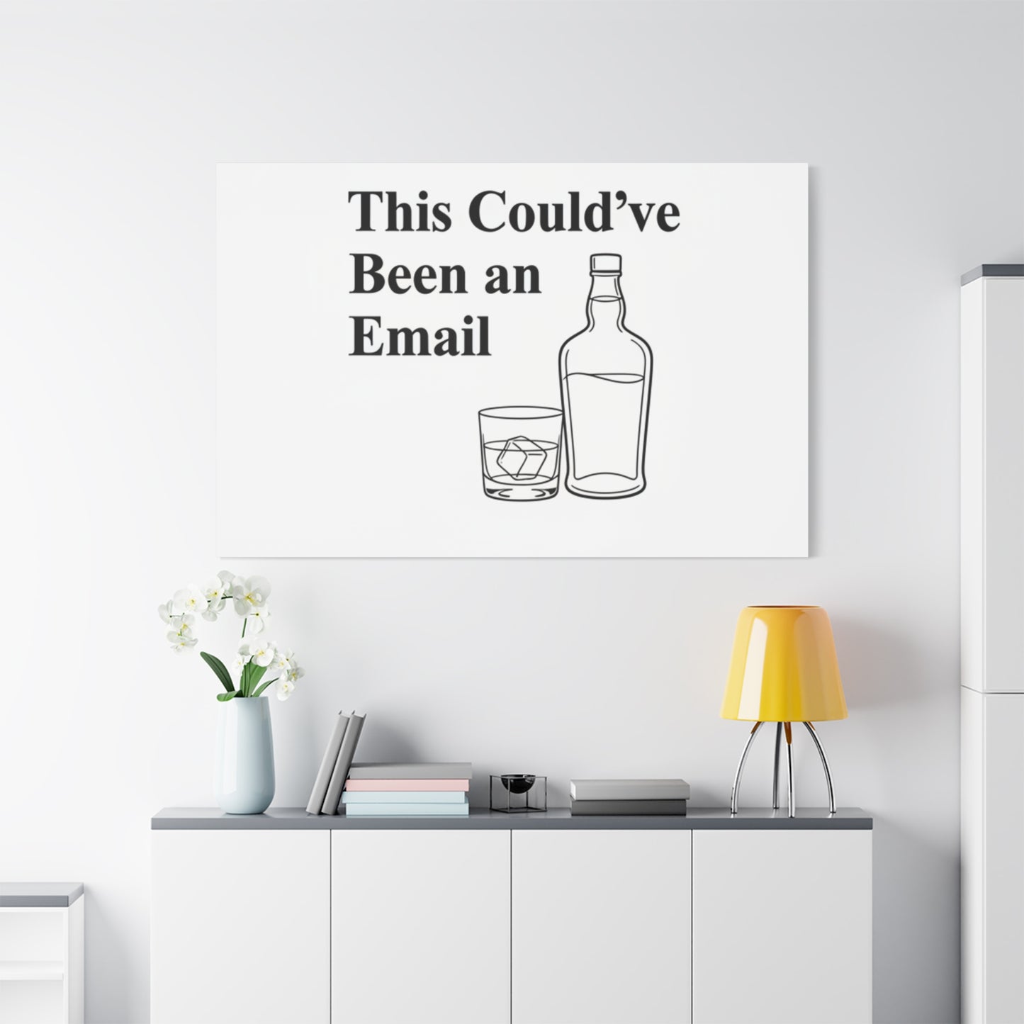 This Could've Been an Email Canvas | meeting meme, office humor