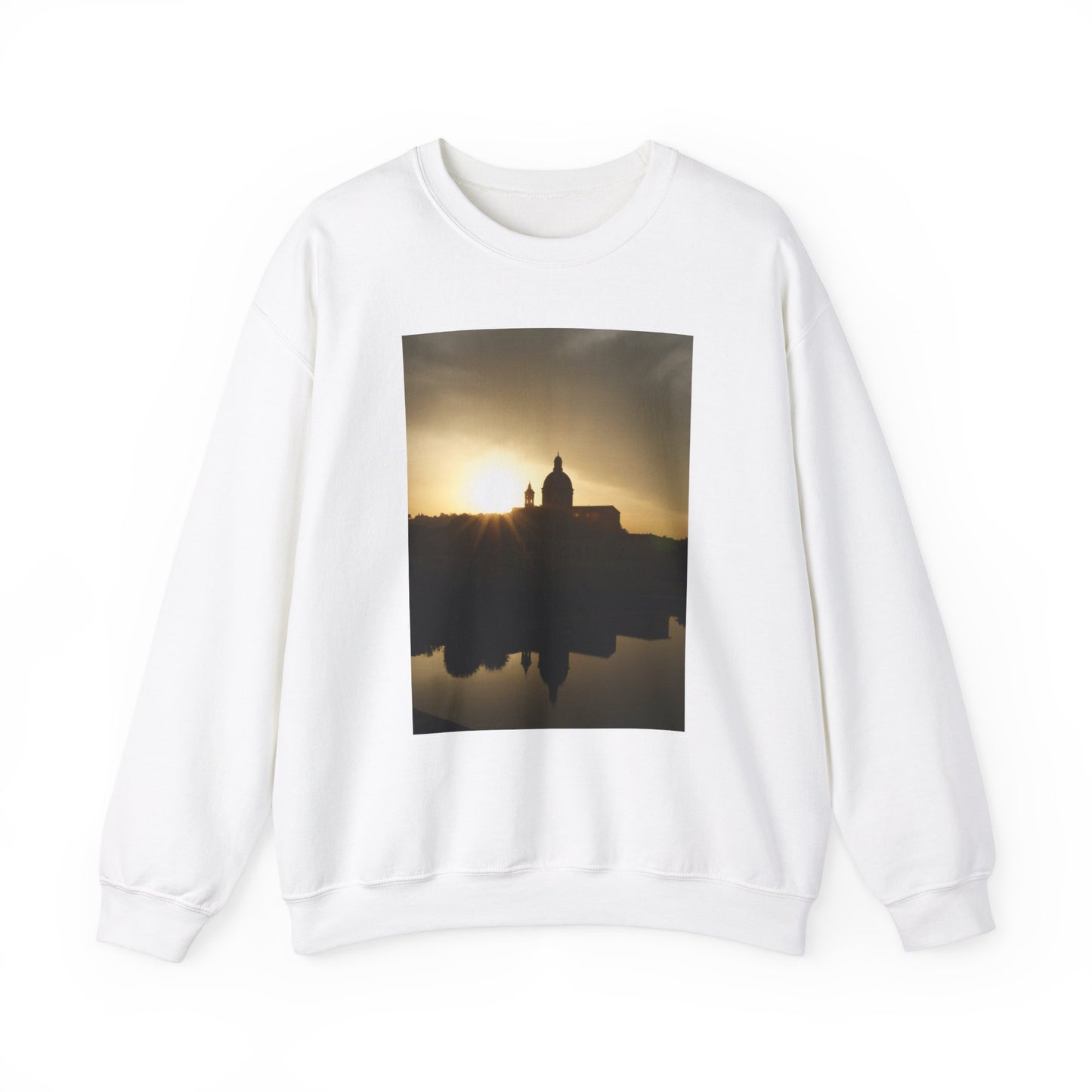 ITALY SUN SET -Unisex Heavy Blend Crewneck Sweatshirt