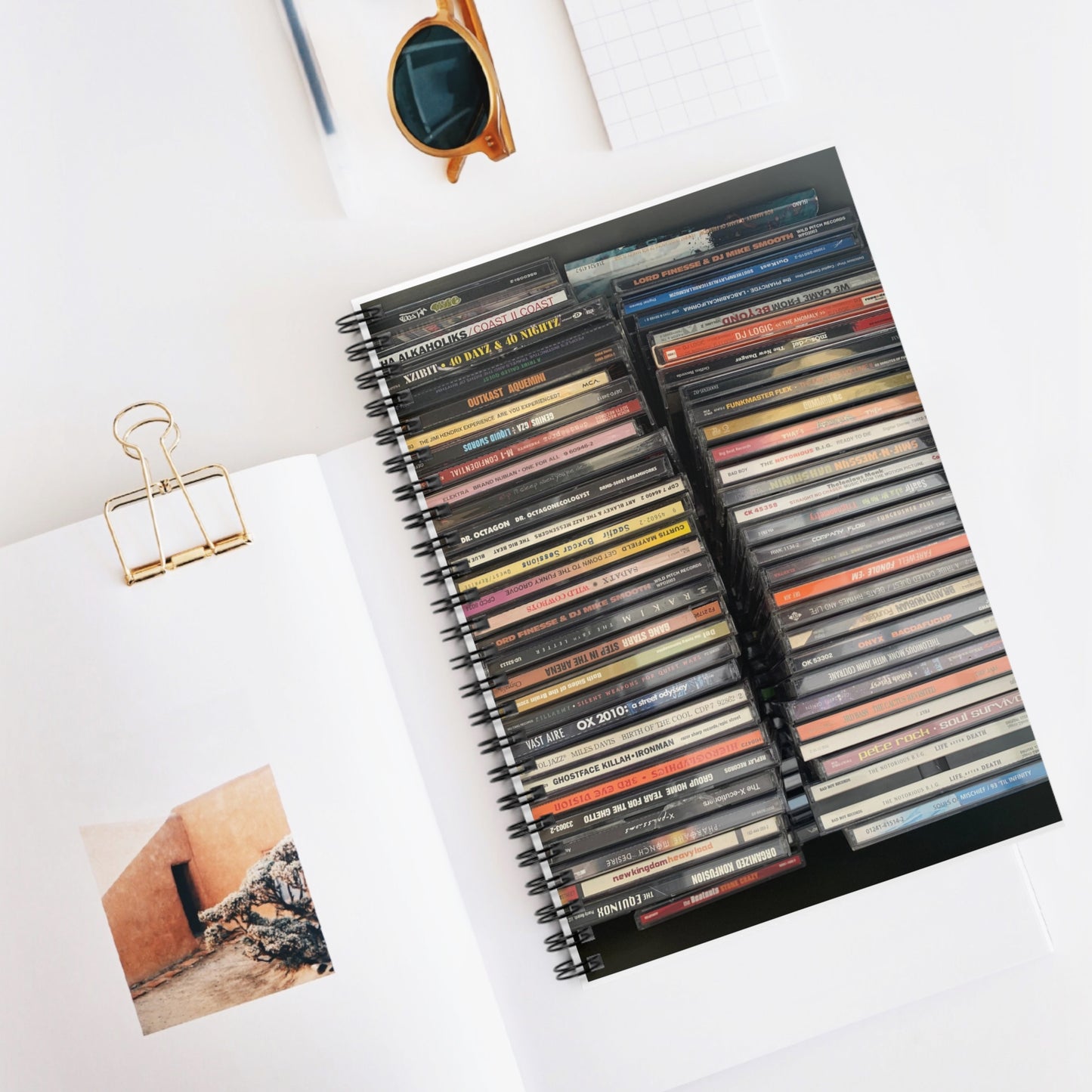 CD collection 01-Spiral Notebook - Ruled Line
