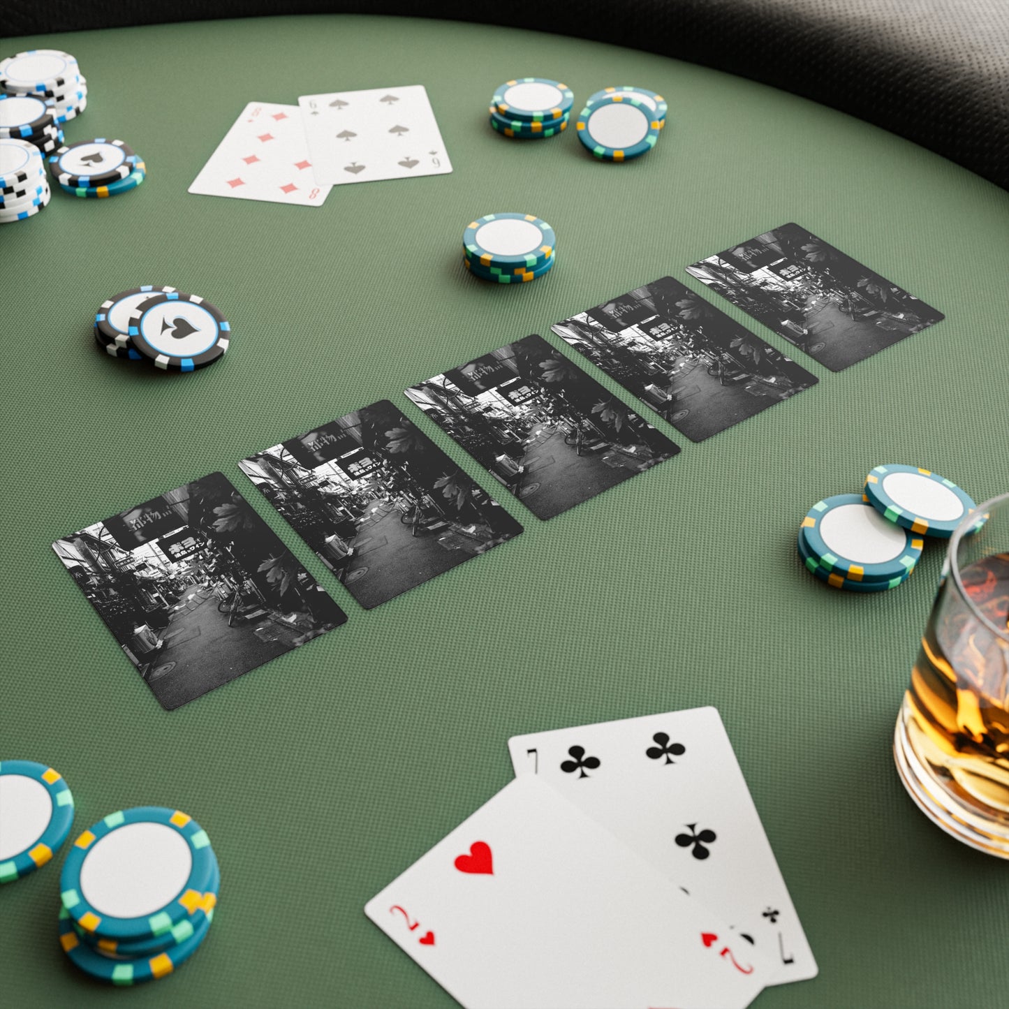 tokyo alley -Poker Cards
