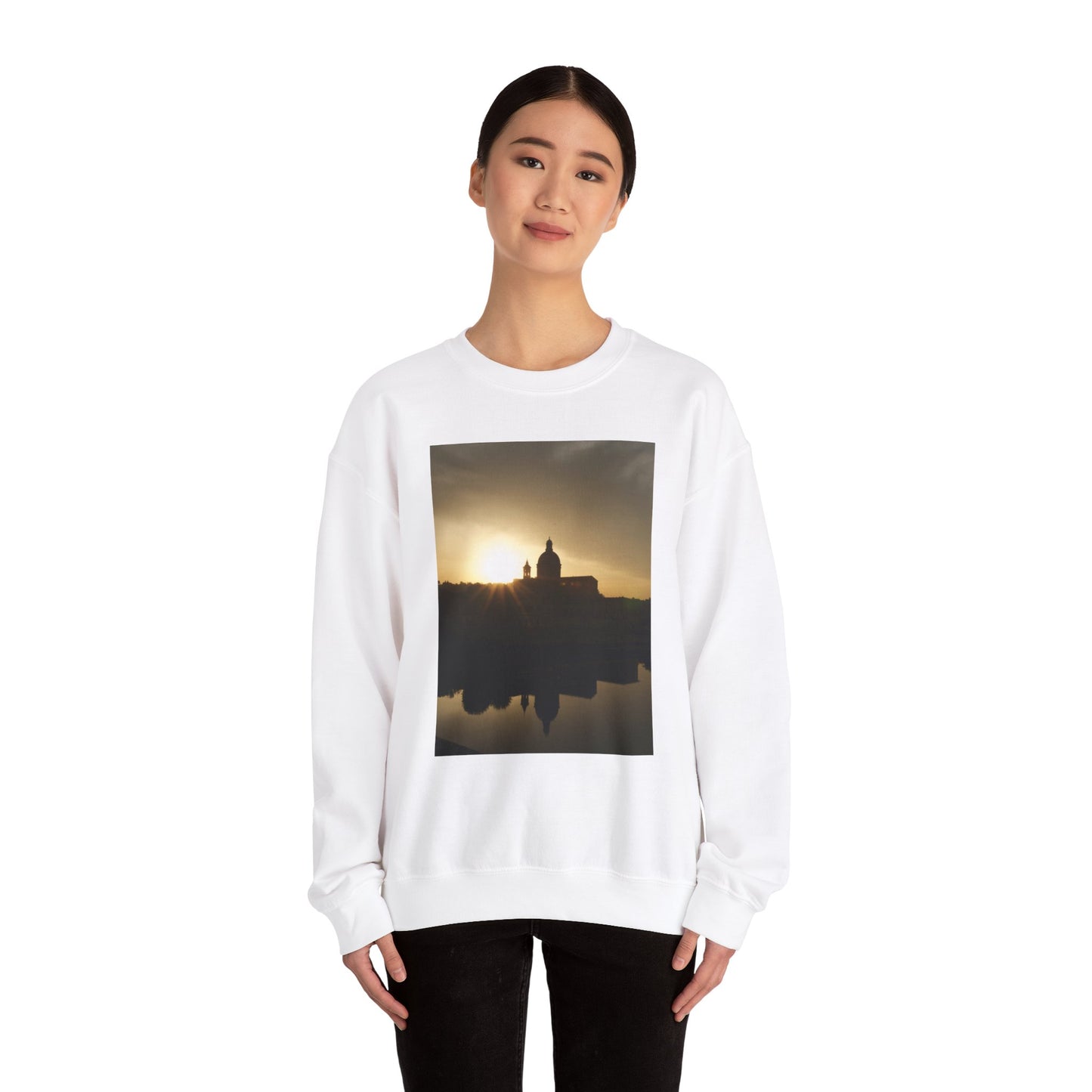 ITALY SUN SET -Unisex Heavy Blend Crewneck Sweatshirt