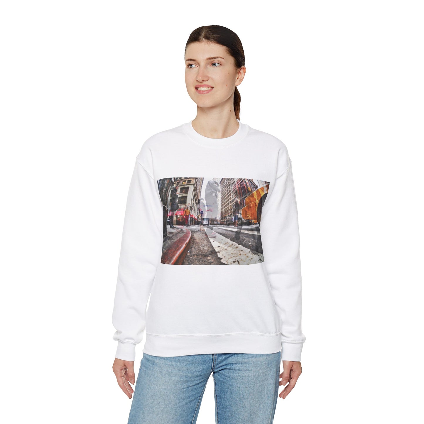 NYC  LIFE --Unisex Heavy Blend Crewneck Sweatshirt