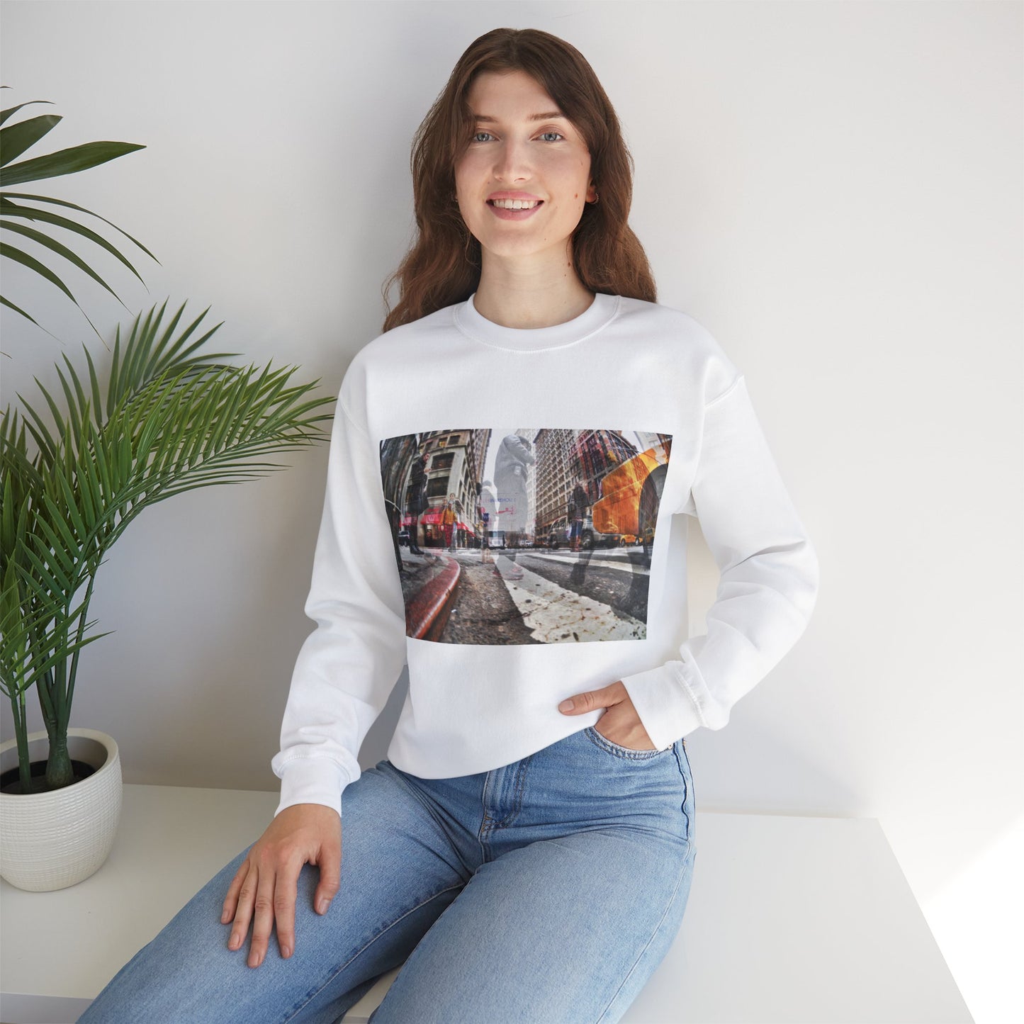 NYC  LIFE --Unisex Heavy Blend Crewneck Sweatshirt