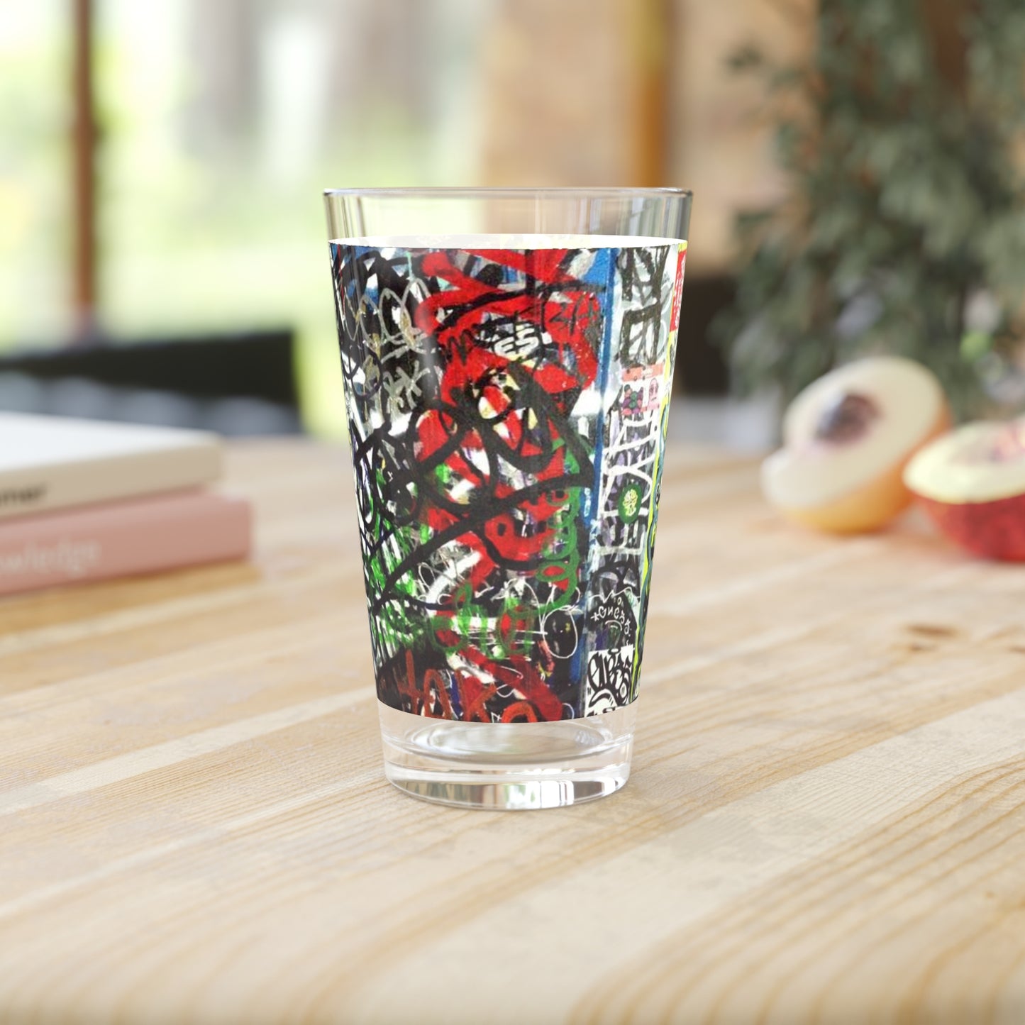 NYC graffiti-Pint Glass, 16oz