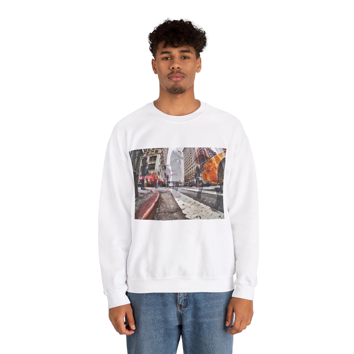 NYC  LIFE --Unisex Heavy Blend Crewneck Sweatshirt
