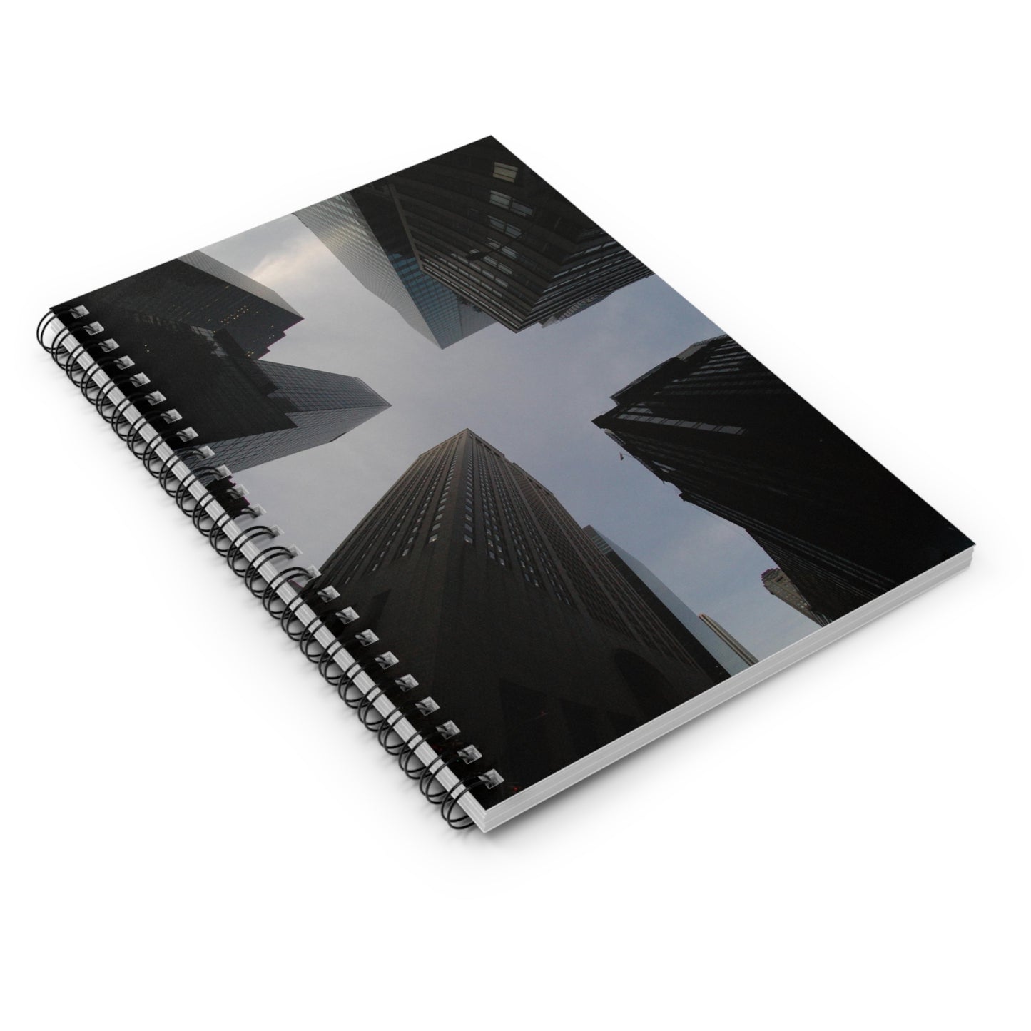 NYC - UP  at Buildings- Spiral Notebook - Ruled Line