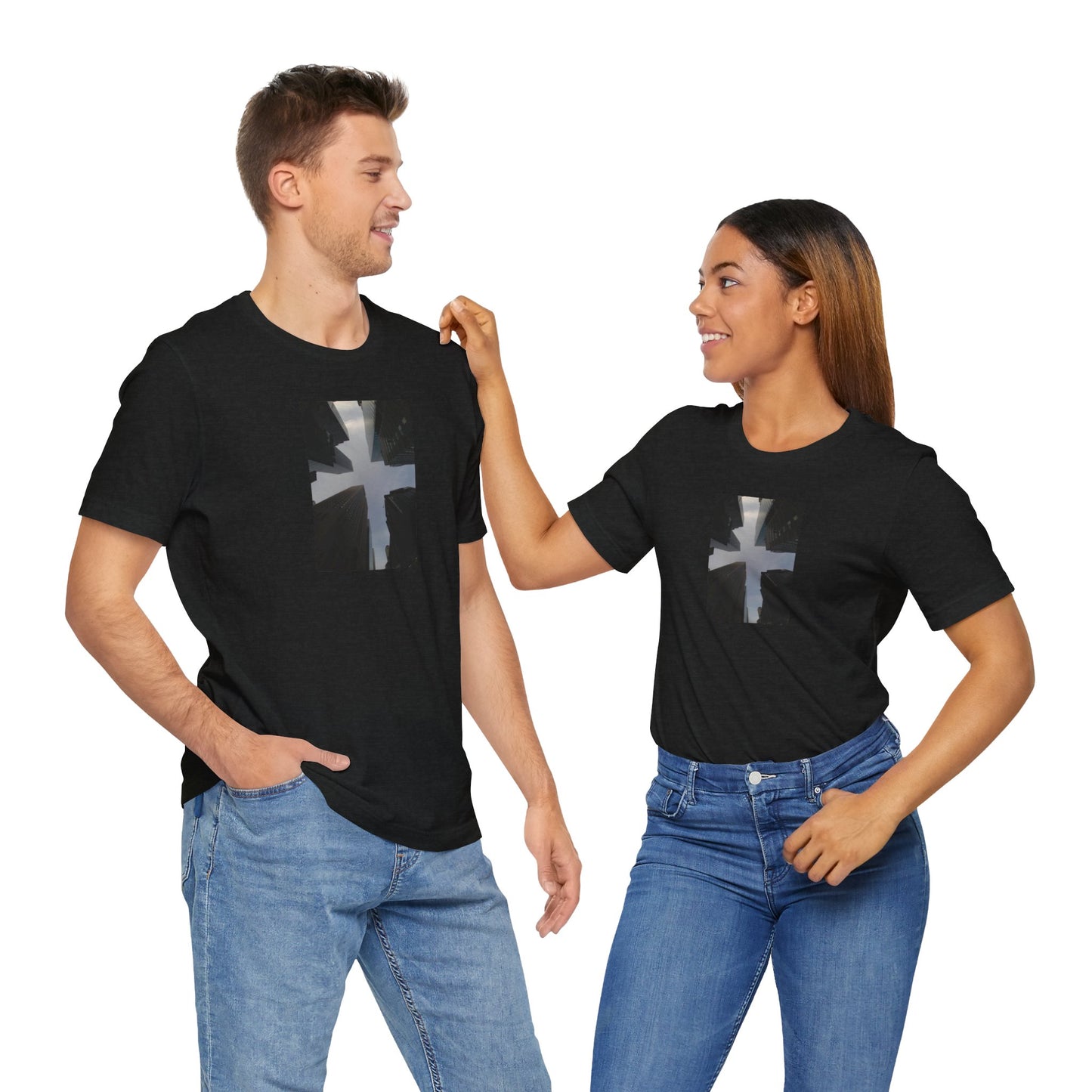 NYC UP- Black - Unisex Jersey Short Sleeve Tee