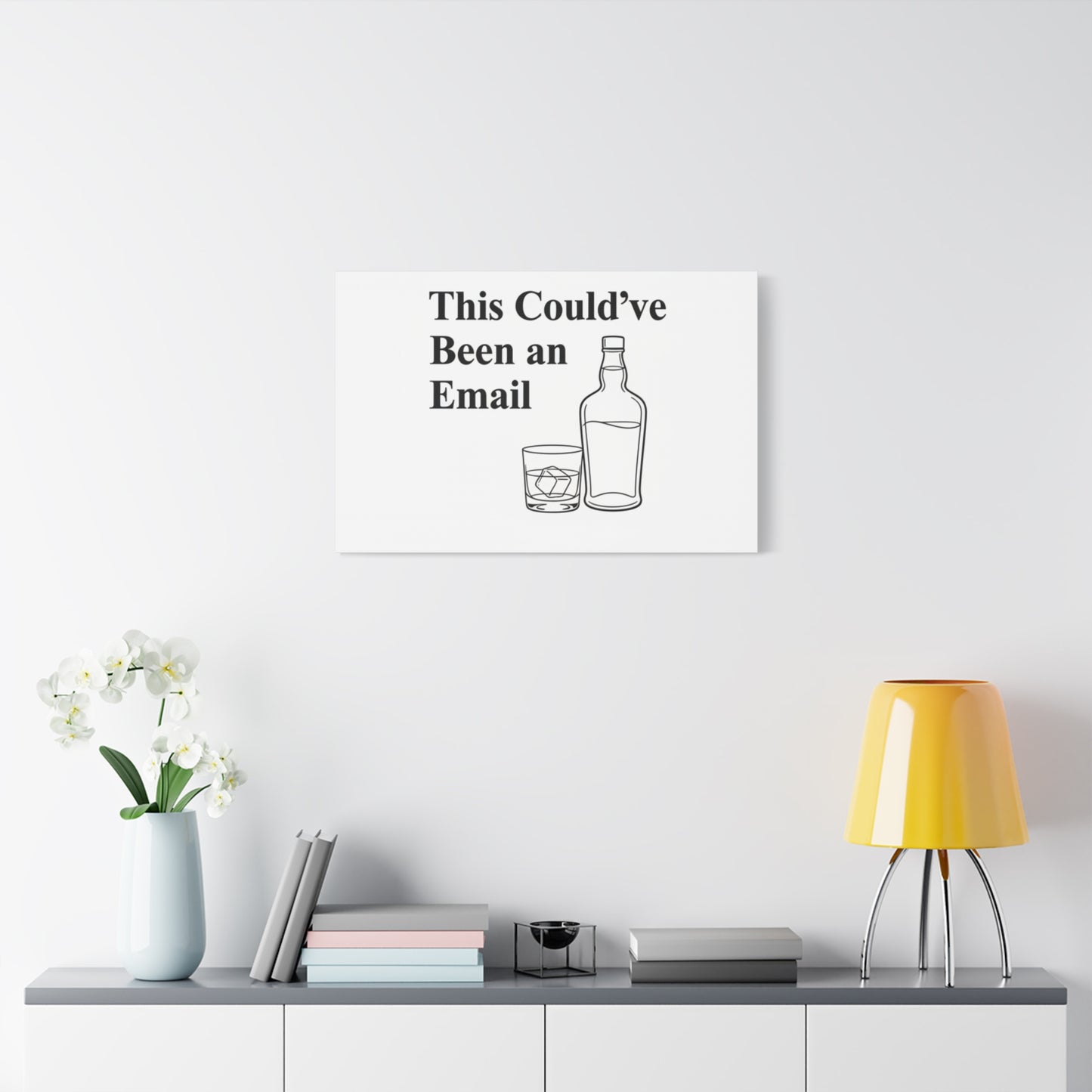 This Could've Been an Email Canvas | meeting meme, office humor