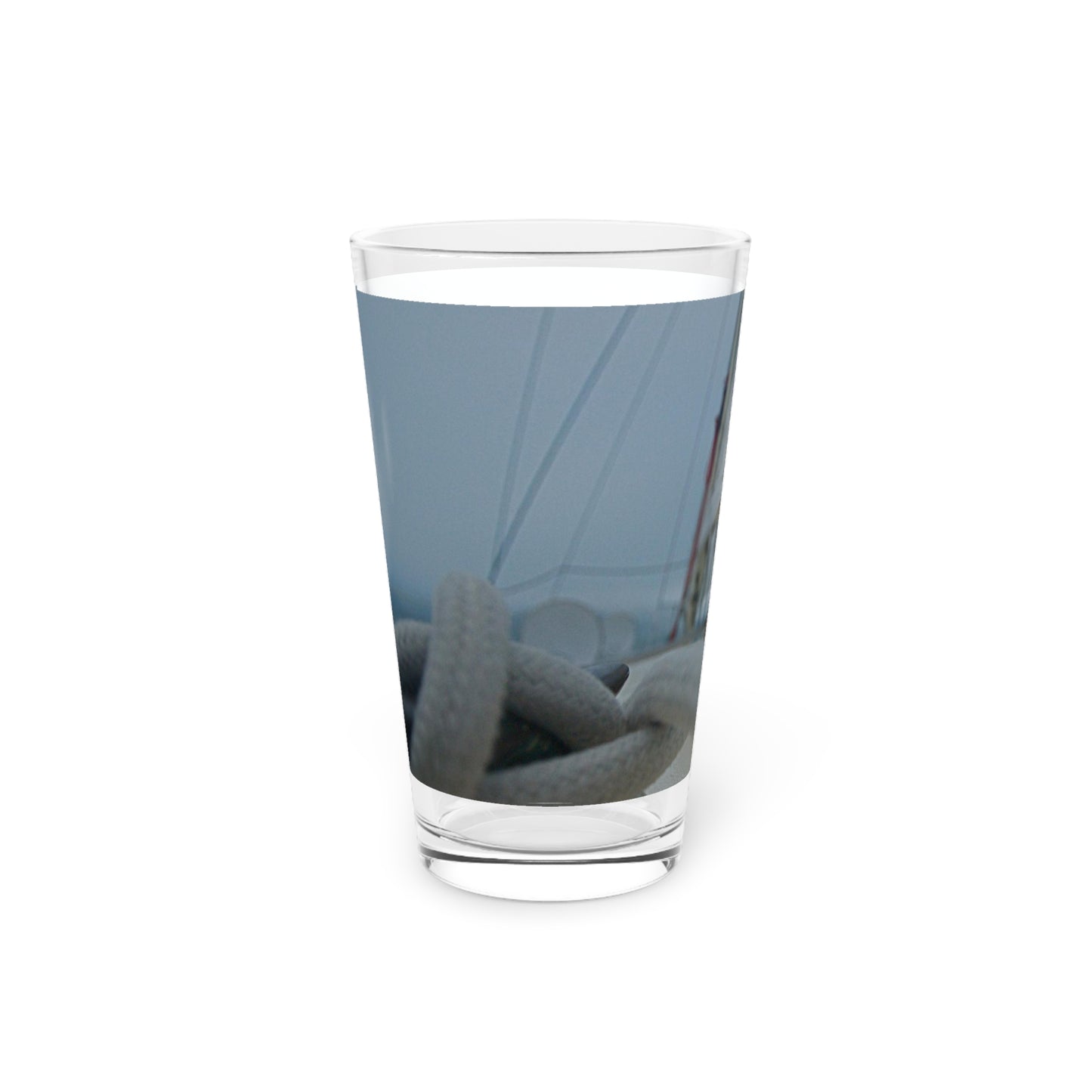 SF Bay Boat lines -Pint Glass, 16oz
