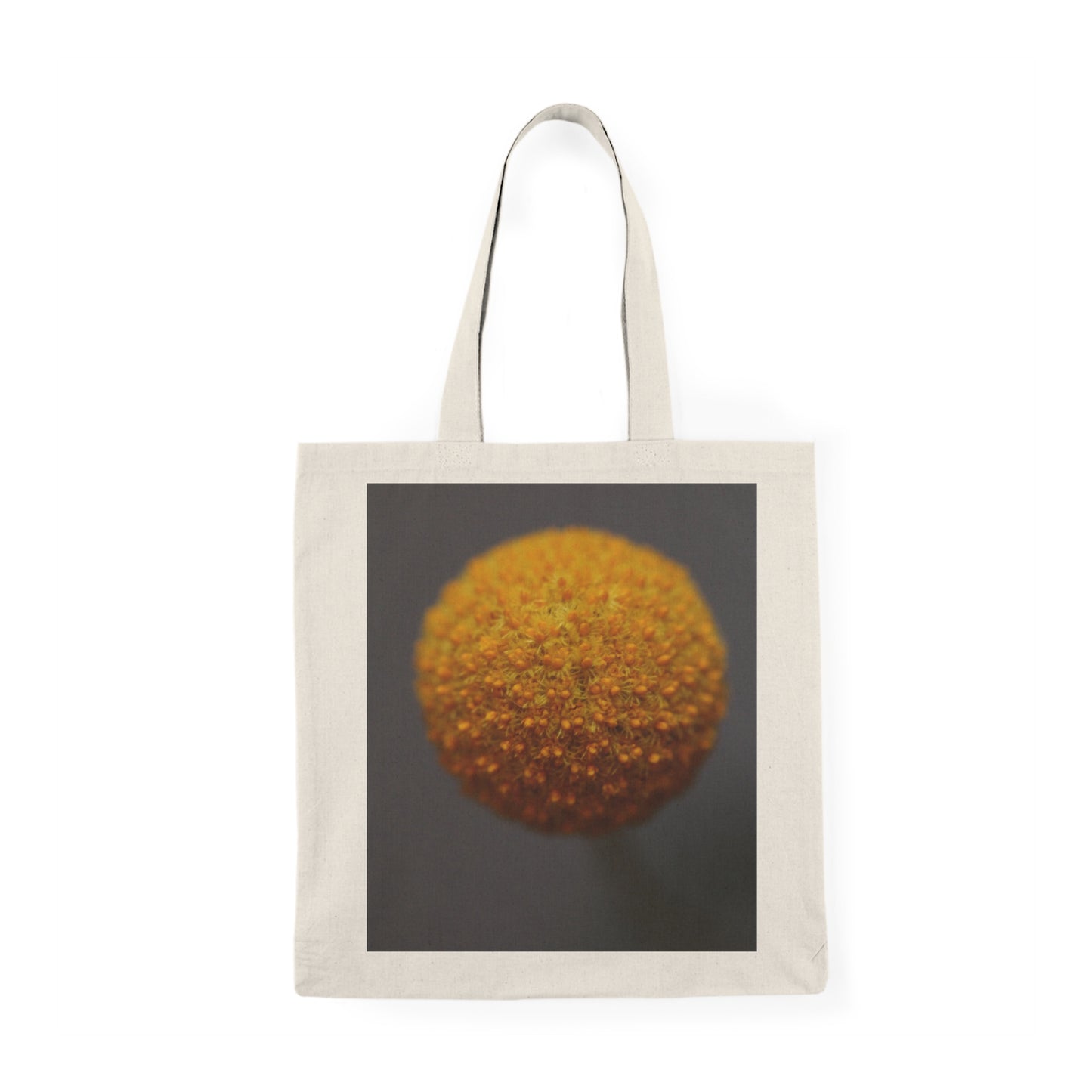 Yellow Flower- Natural Tote Bag