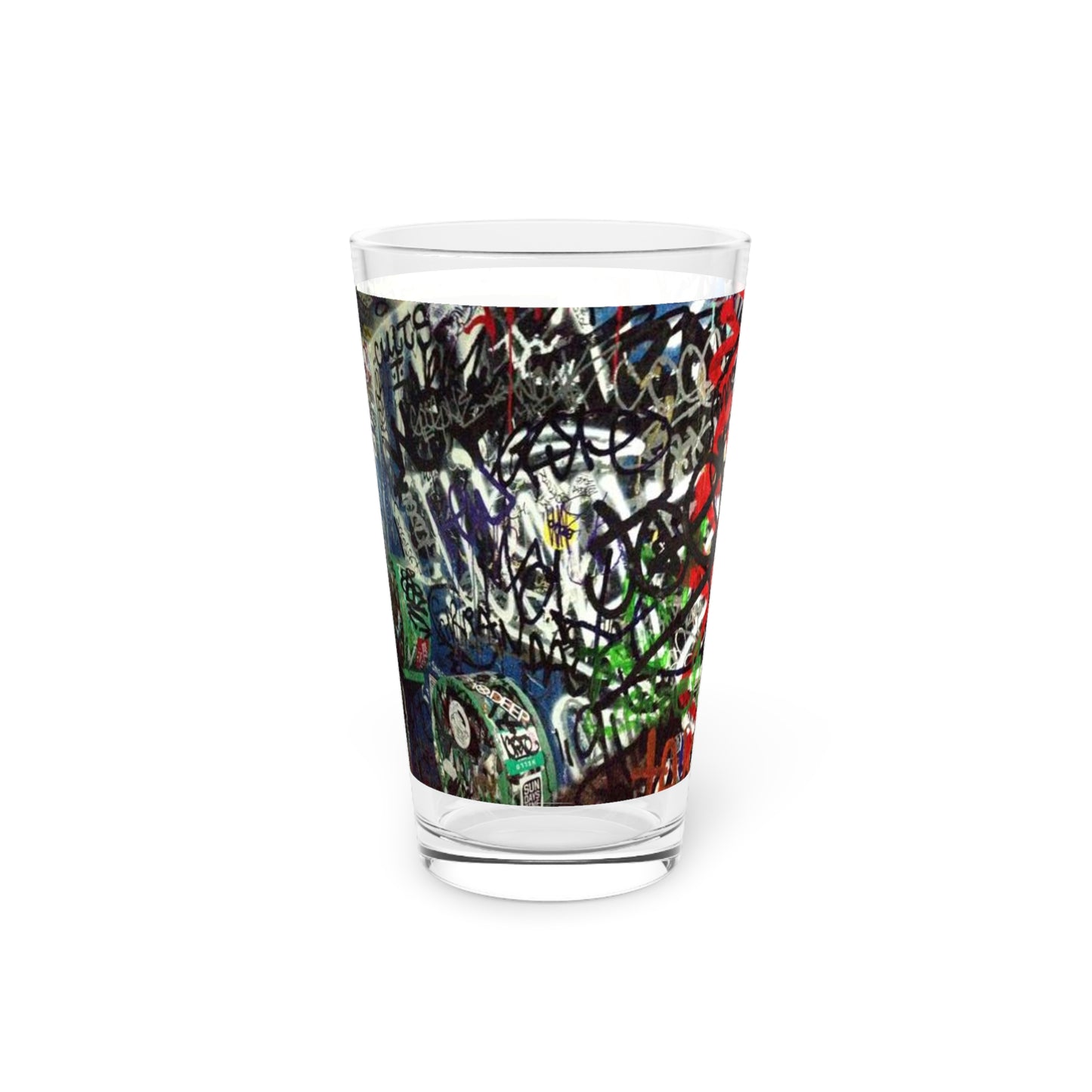 NYC graffiti-Pint Glass, 16oz