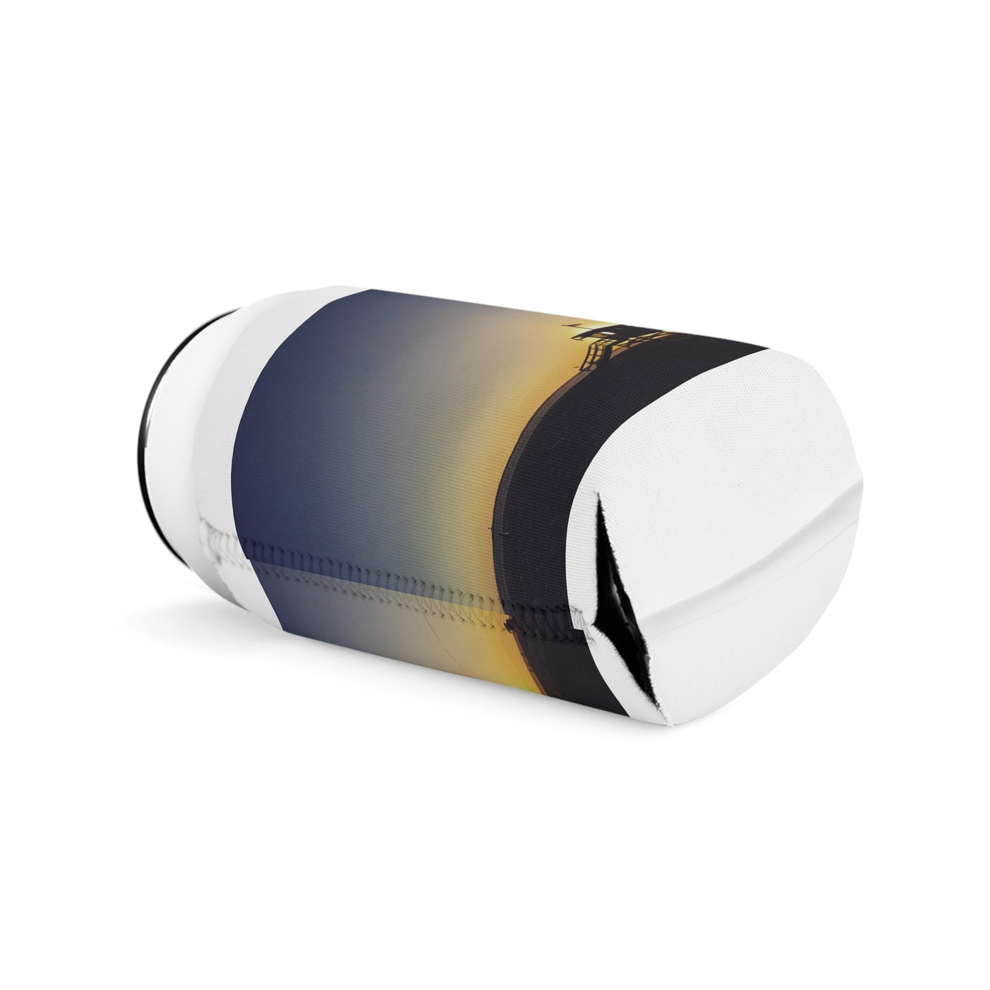 California Beach lifeguard Sunset-Can Cooler Sleeve