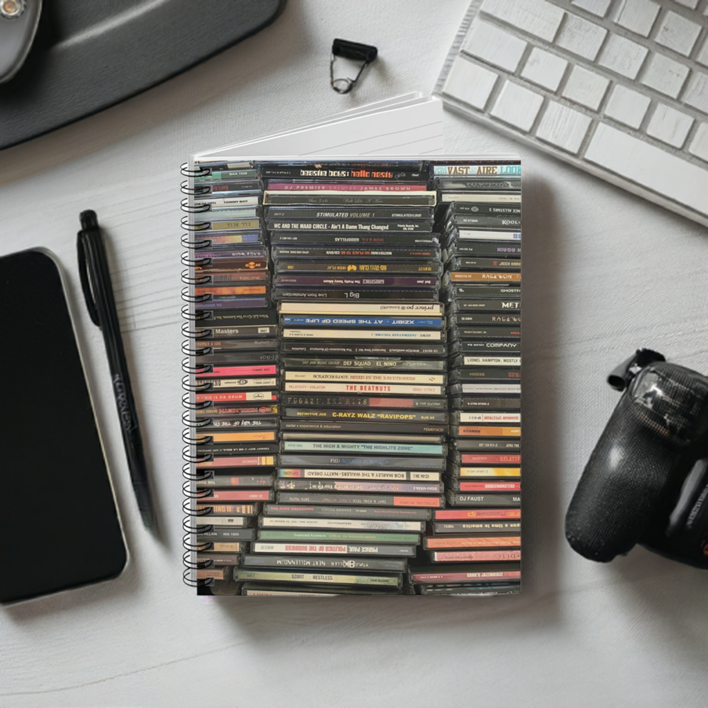 CD Collection 02-Spiral Notebook - Ruled Line