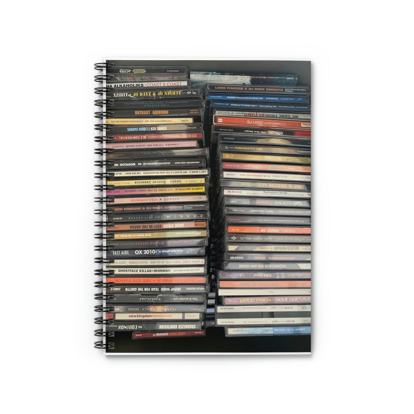 CD collection 01-Spiral Notebook - Ruled Line