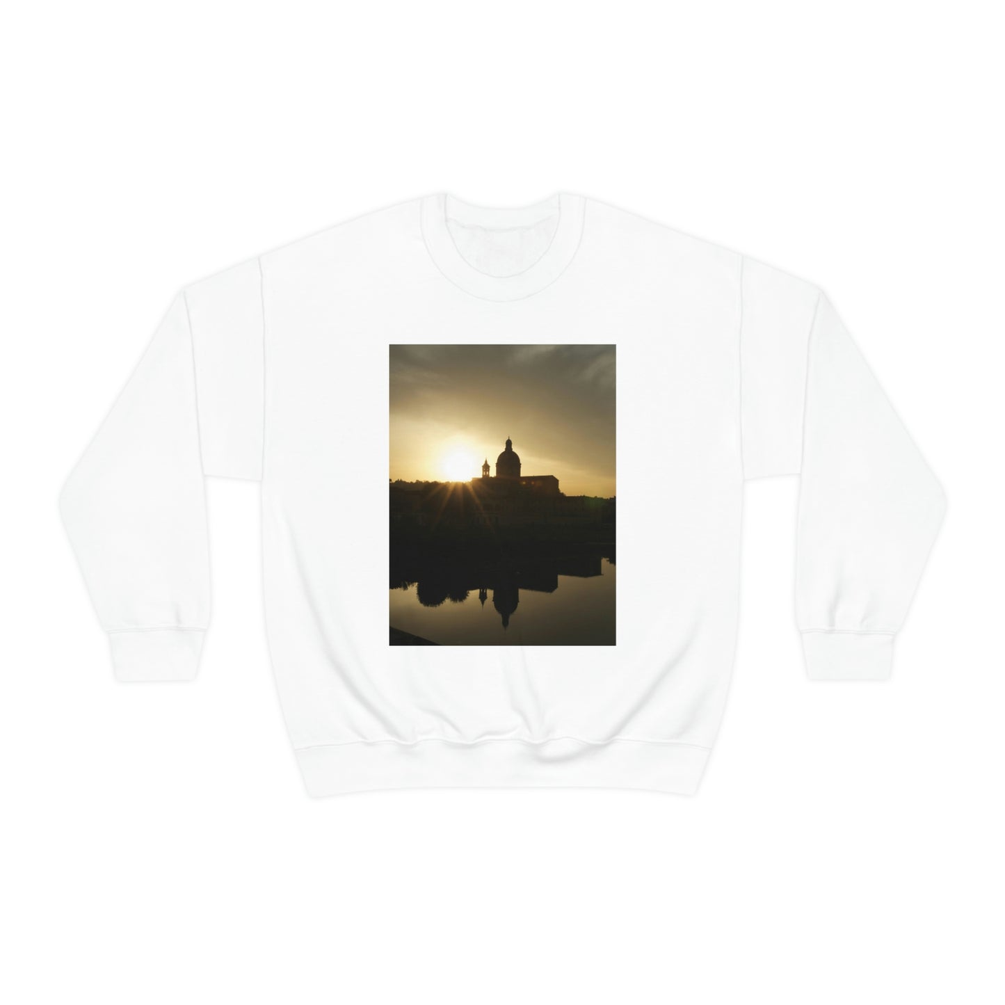 ITALY SUN SET -Unisex Heavy Blend Crewneck Sweatshirt