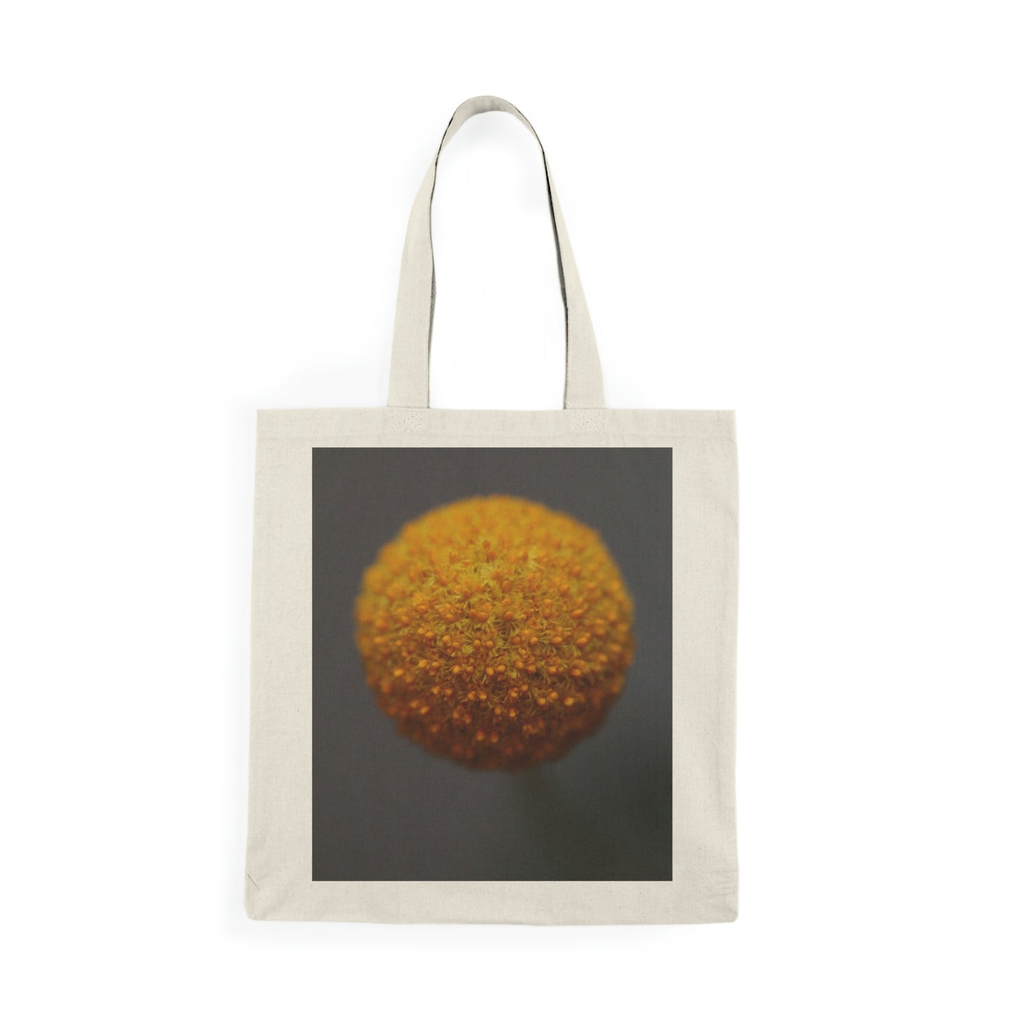 Yellow Flower- Natural Tote Bag